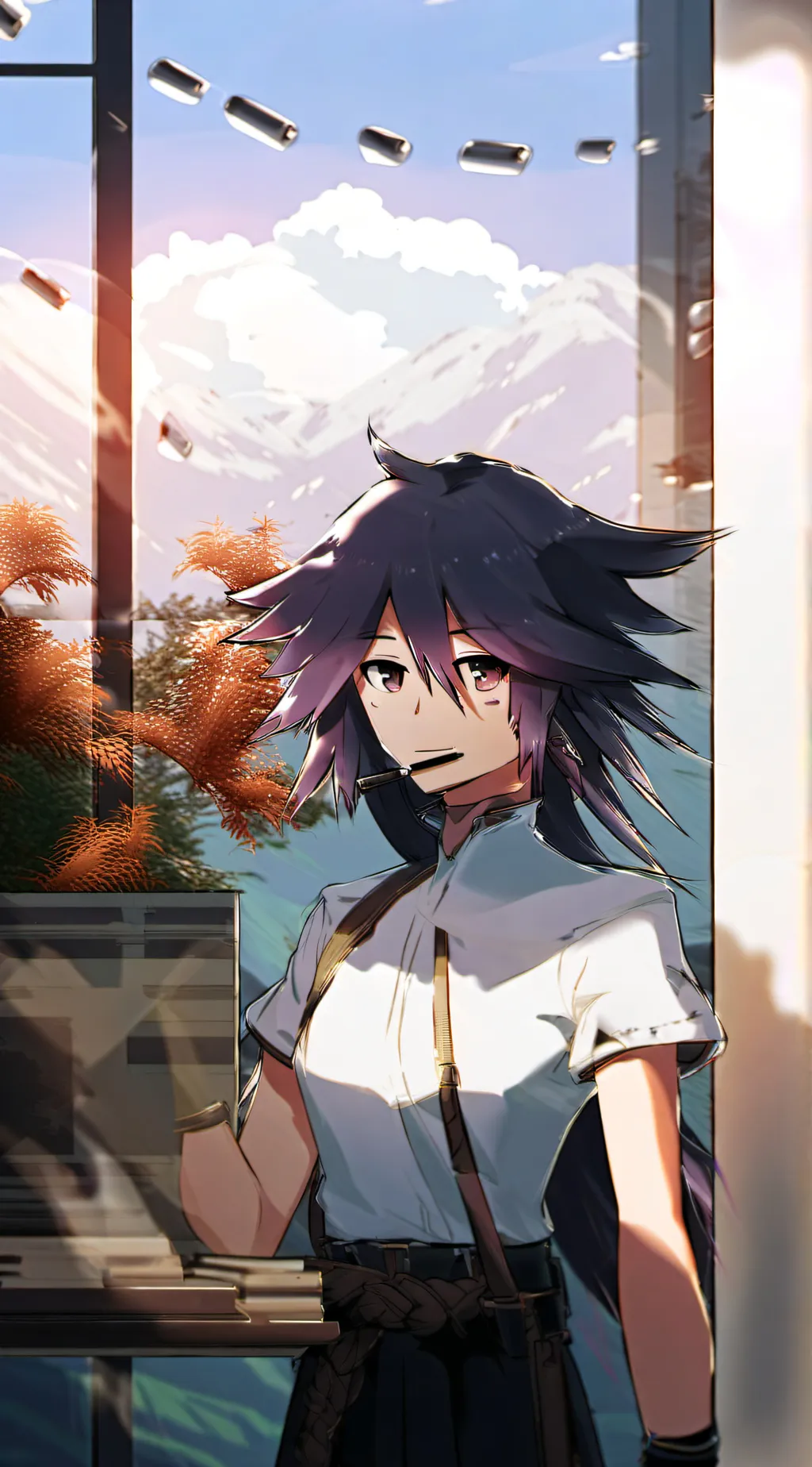 ai character: Fem giyuu background