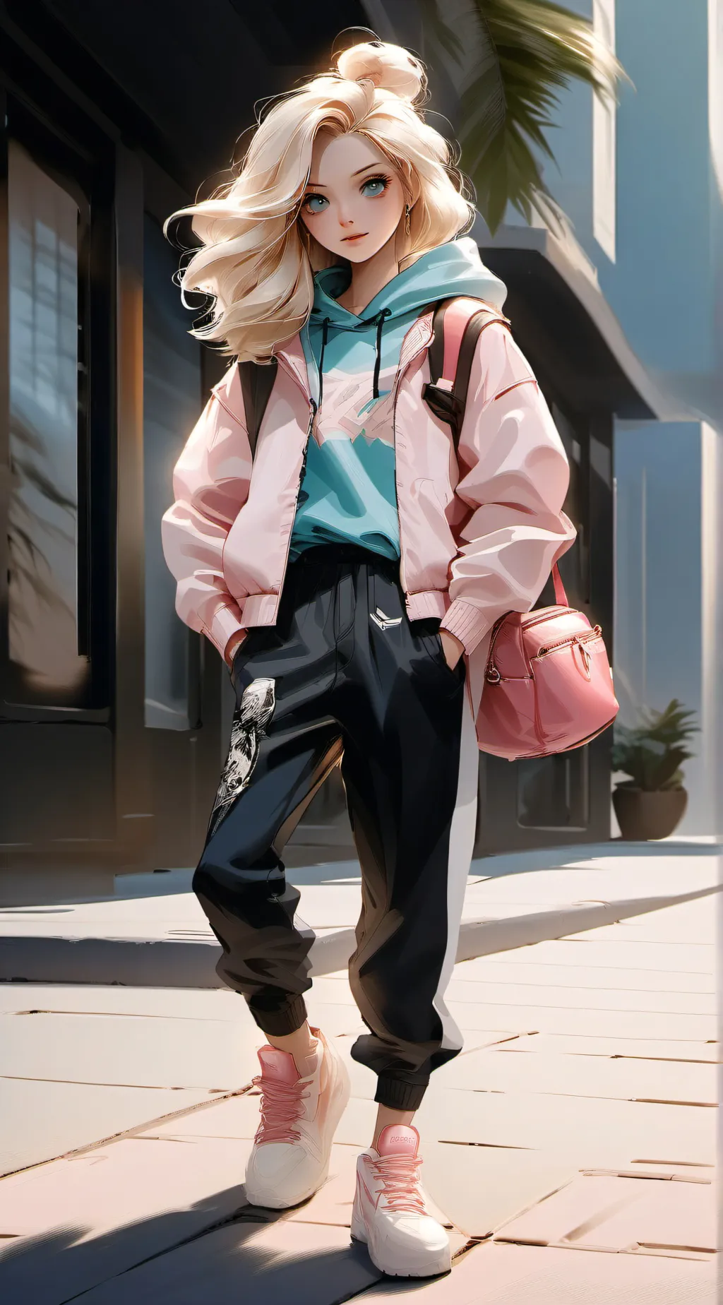 ai character: Pick me girl!!:O background