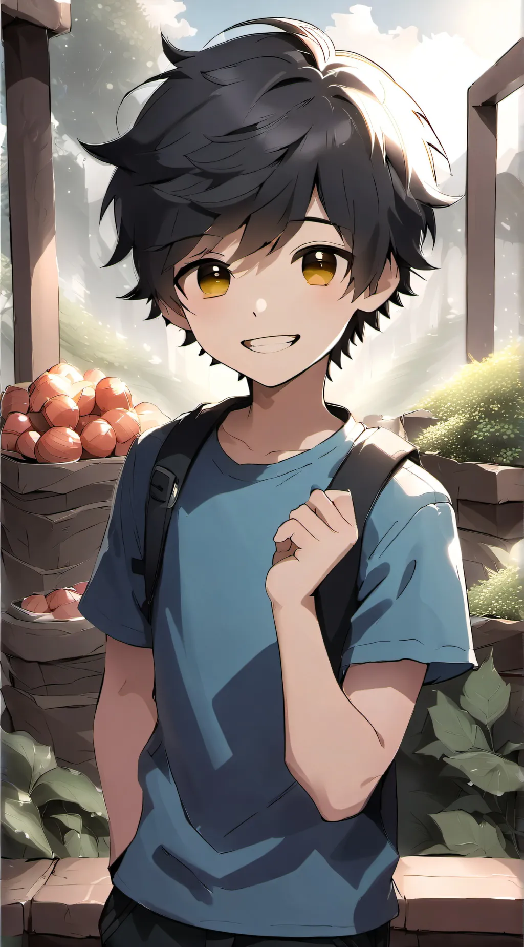 ai character: Διονύσης 💖 background