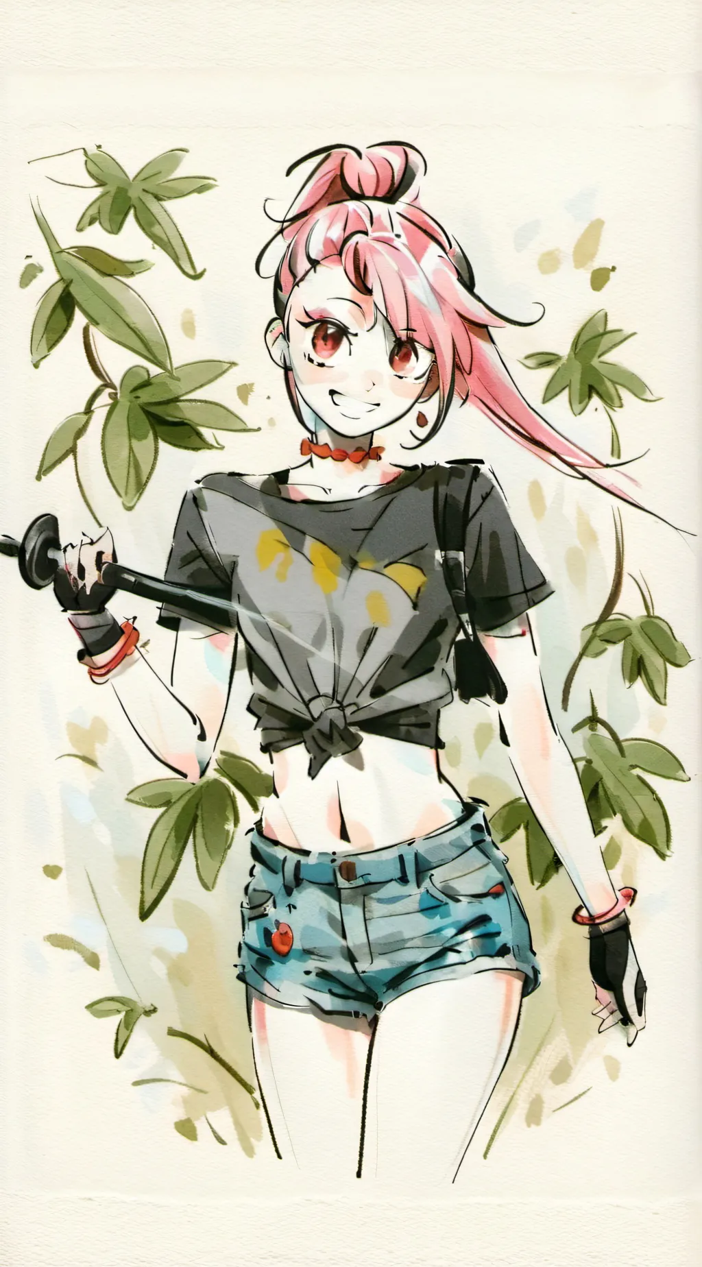 ai character: fizzy background
