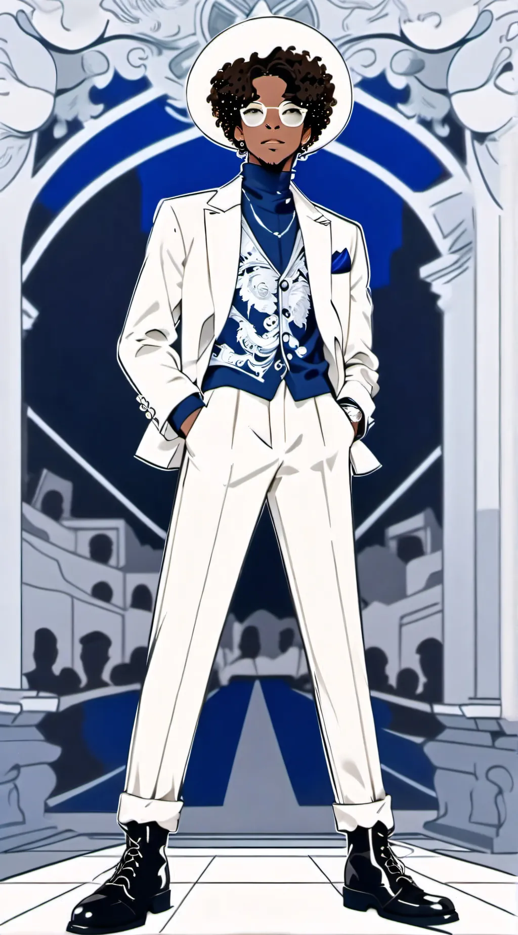 ai character: Micheal Jackson background