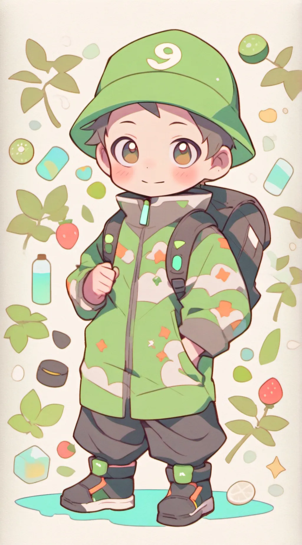 ai character: Me background