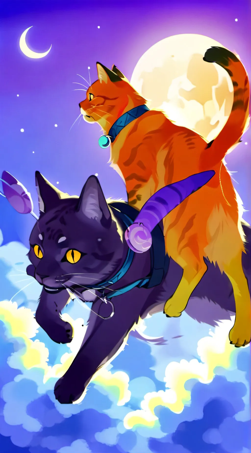ai character: catnap x dogday  background