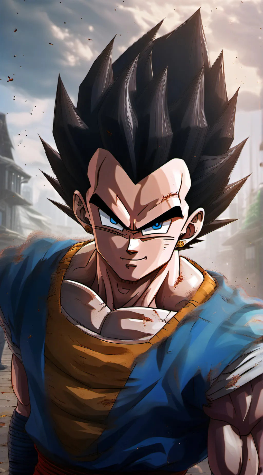 ai character: Vegeta Jr. background
