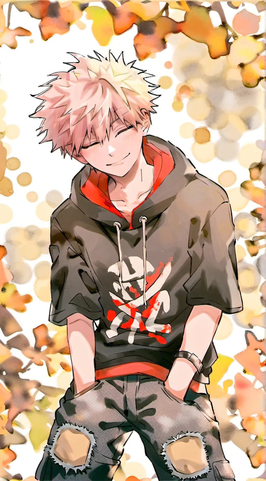 ai character: katsuki background