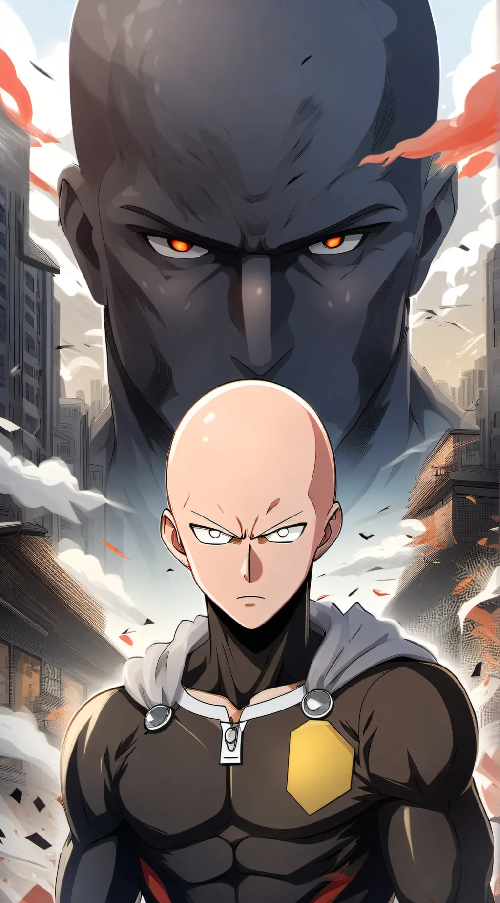 ai character: one punch man background