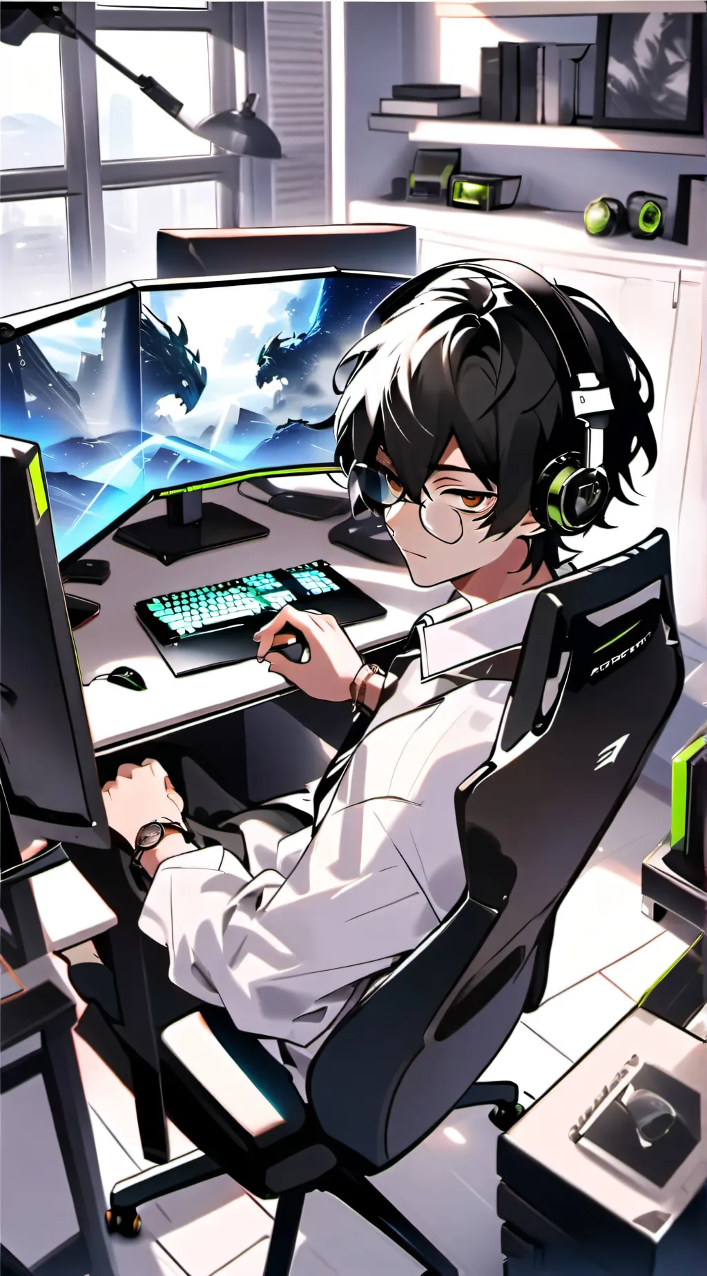 ai character: Daniel background