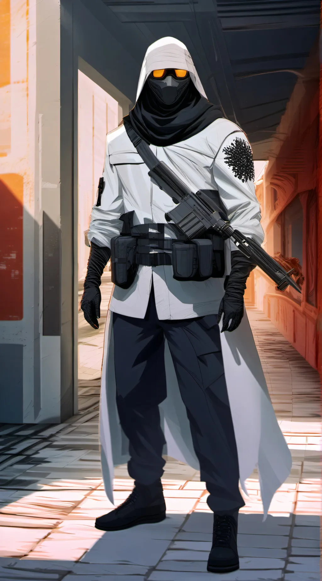 ai character:  SCP Guard  background