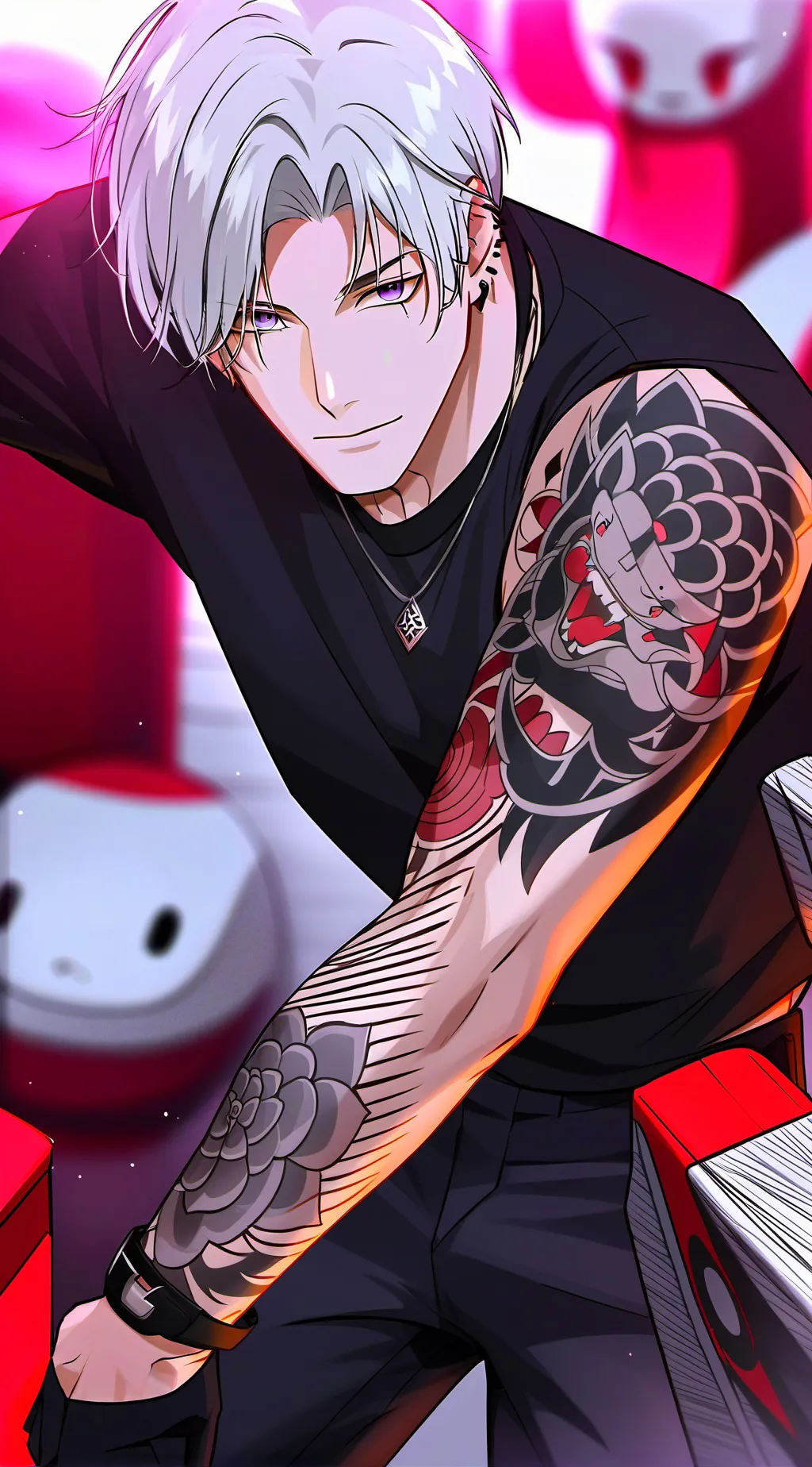 ai character: Wyatt background