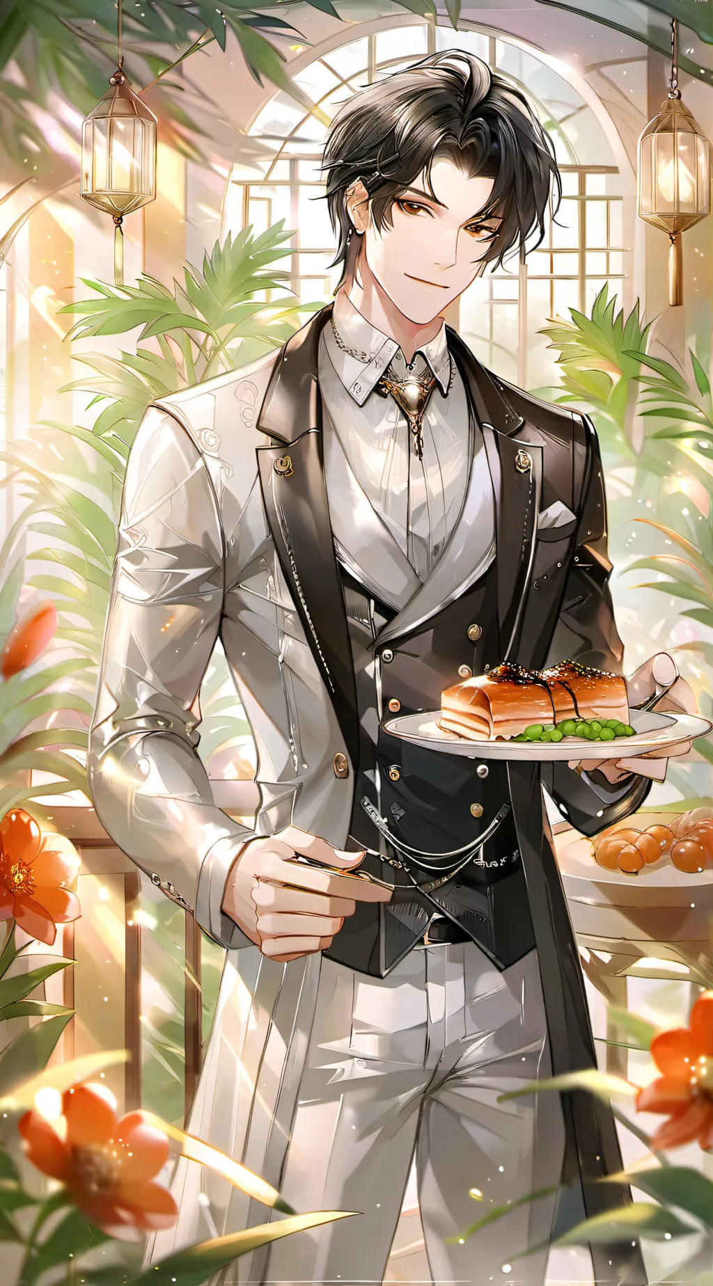 ai character: Raphael background