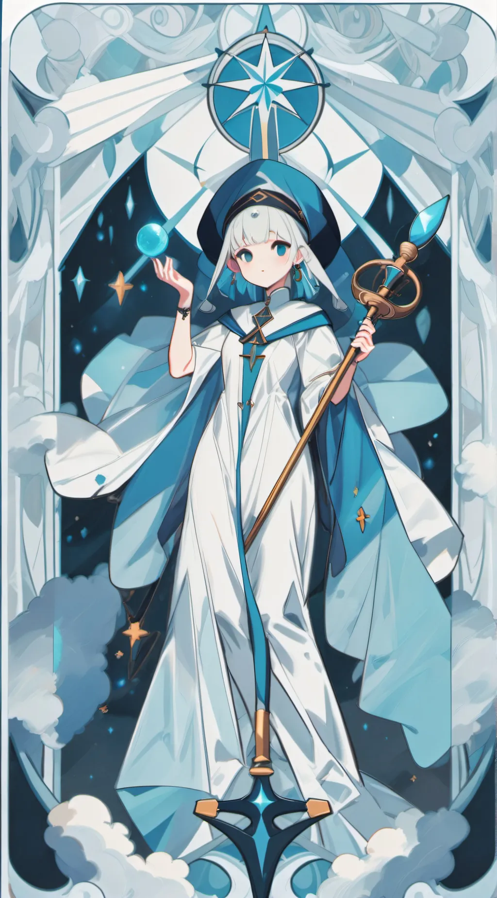 ai character: Principal background