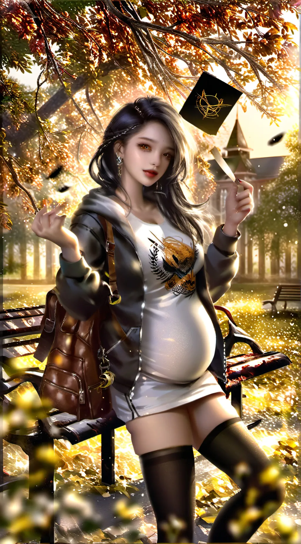 ai character: beauty standard  background