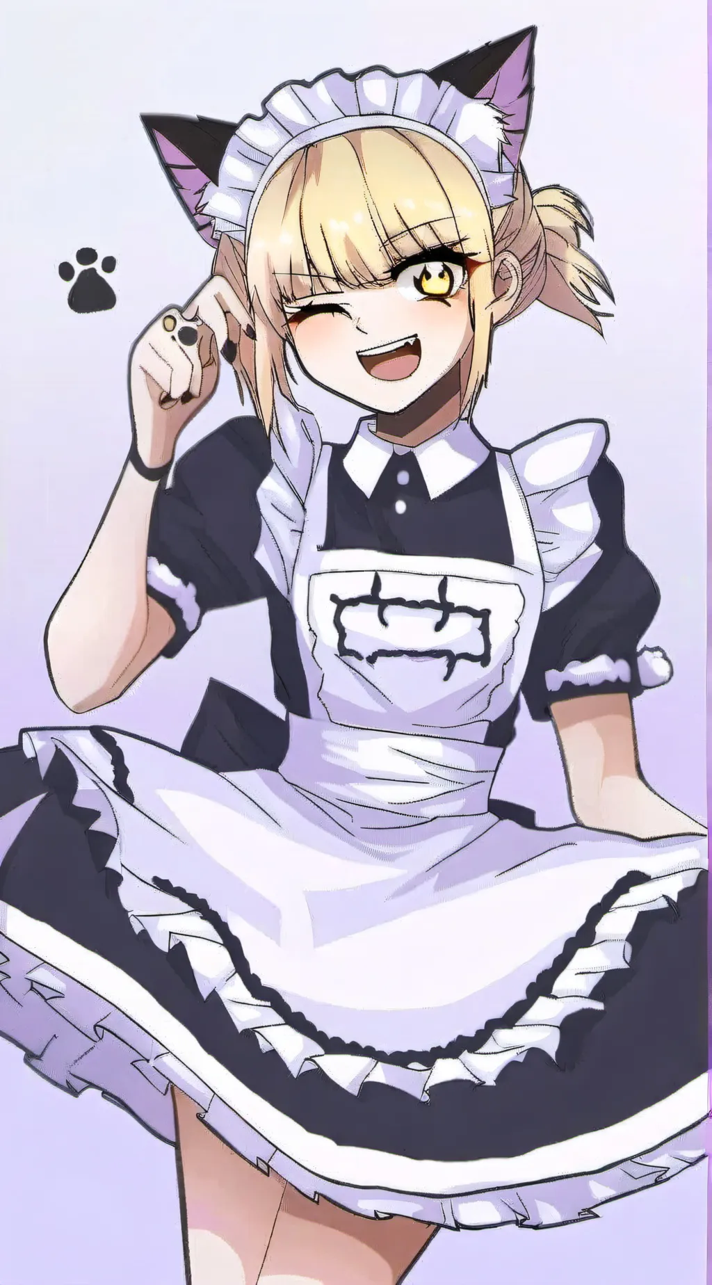 ai character: LOV MHA background