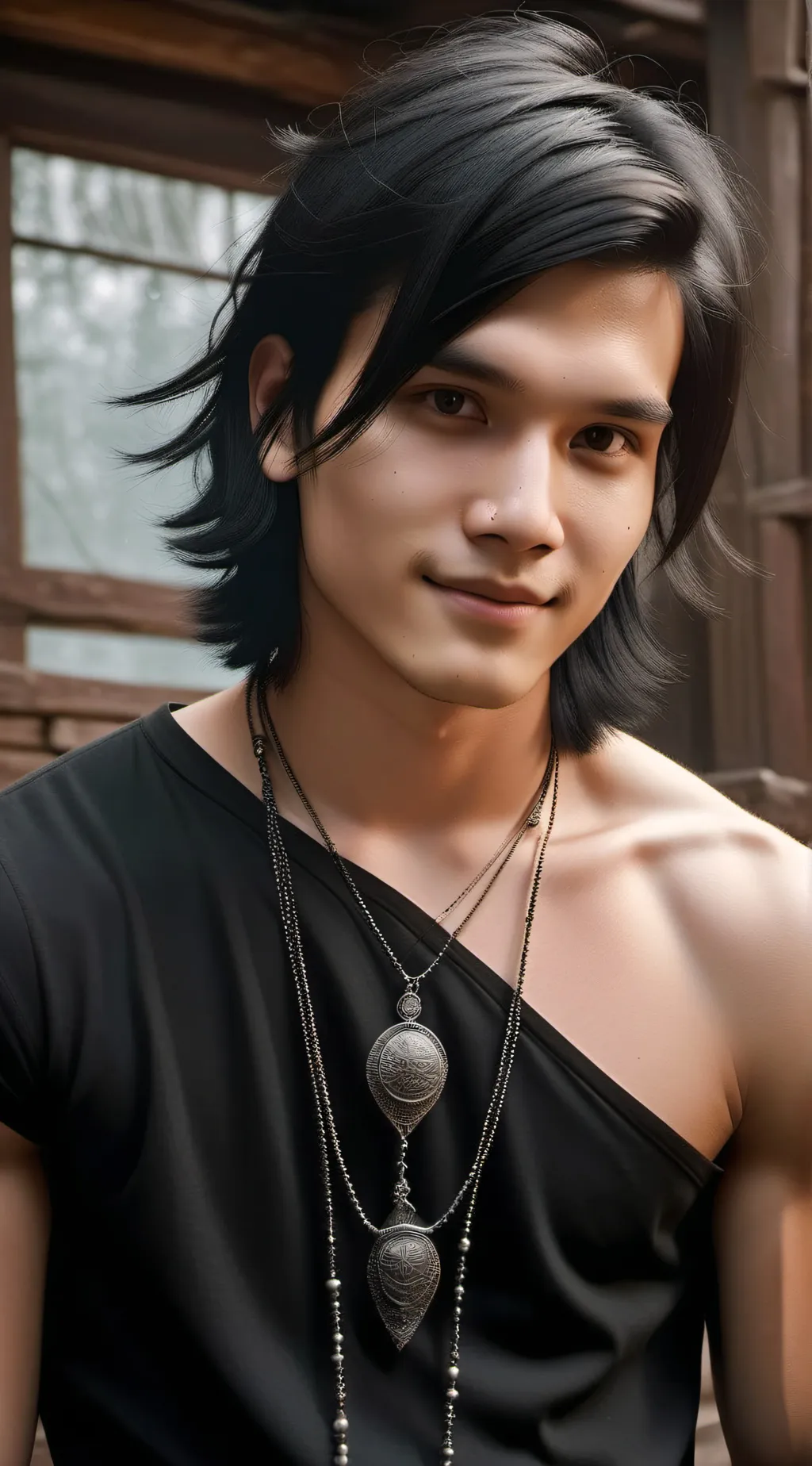 ai character: Lukaa  background