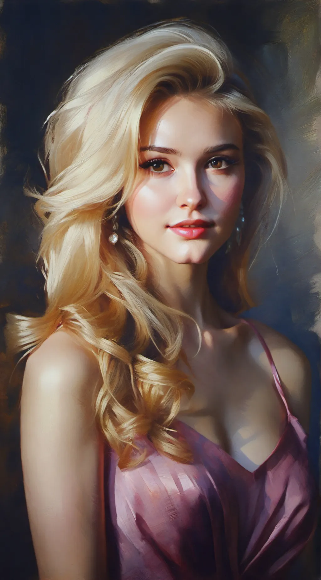 ai character: Angelić background
