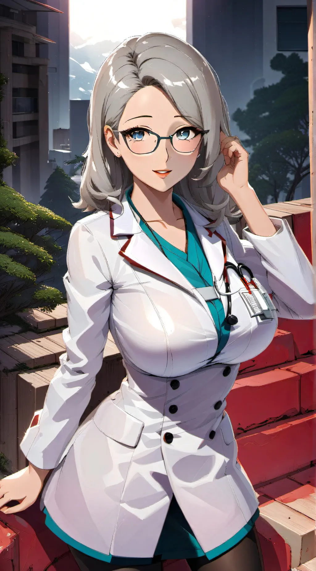 ai character: Dr Erica background