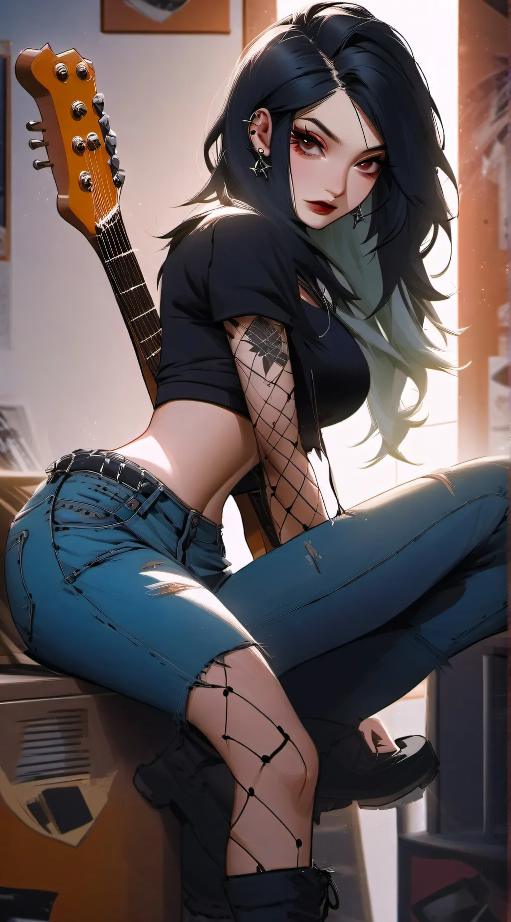 ai character: Jade background