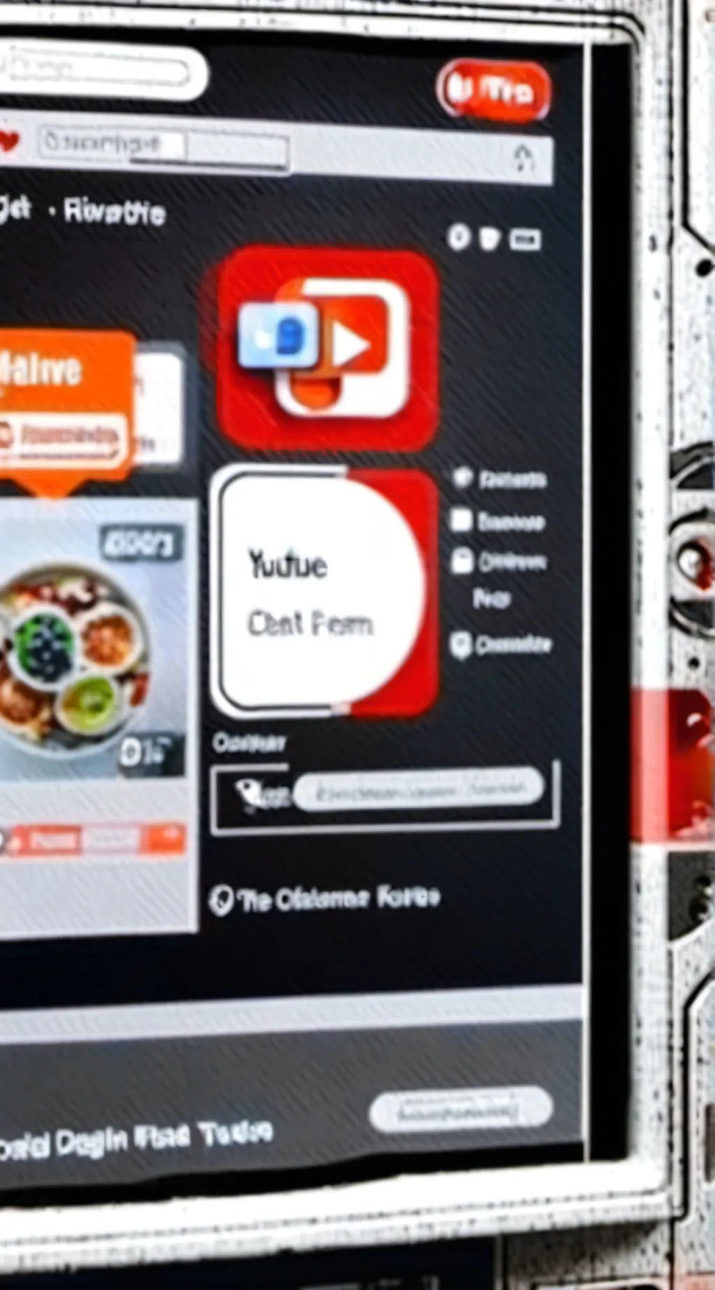 ai character: YT Stream chat background