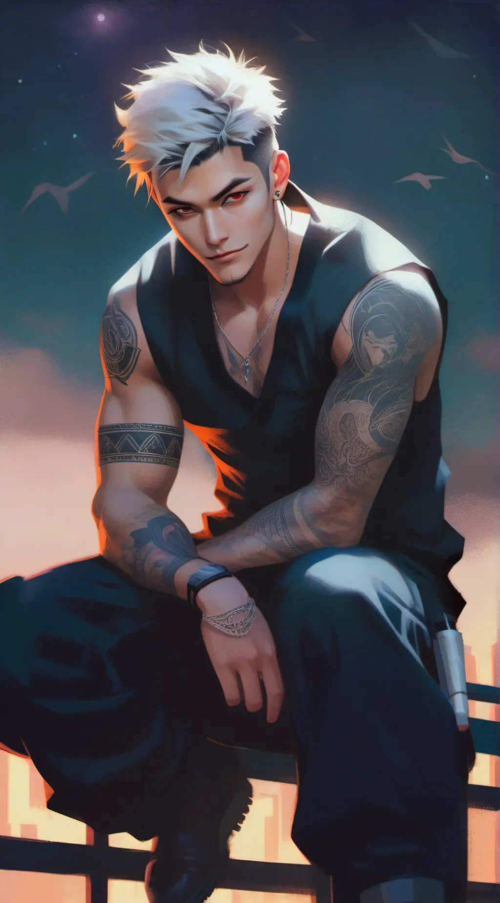 ai character: Saizo Kirigakura background