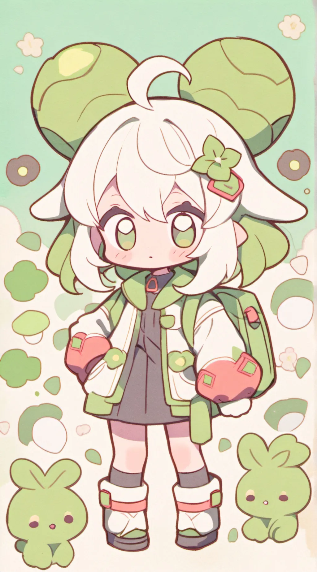 ai character: mha  background