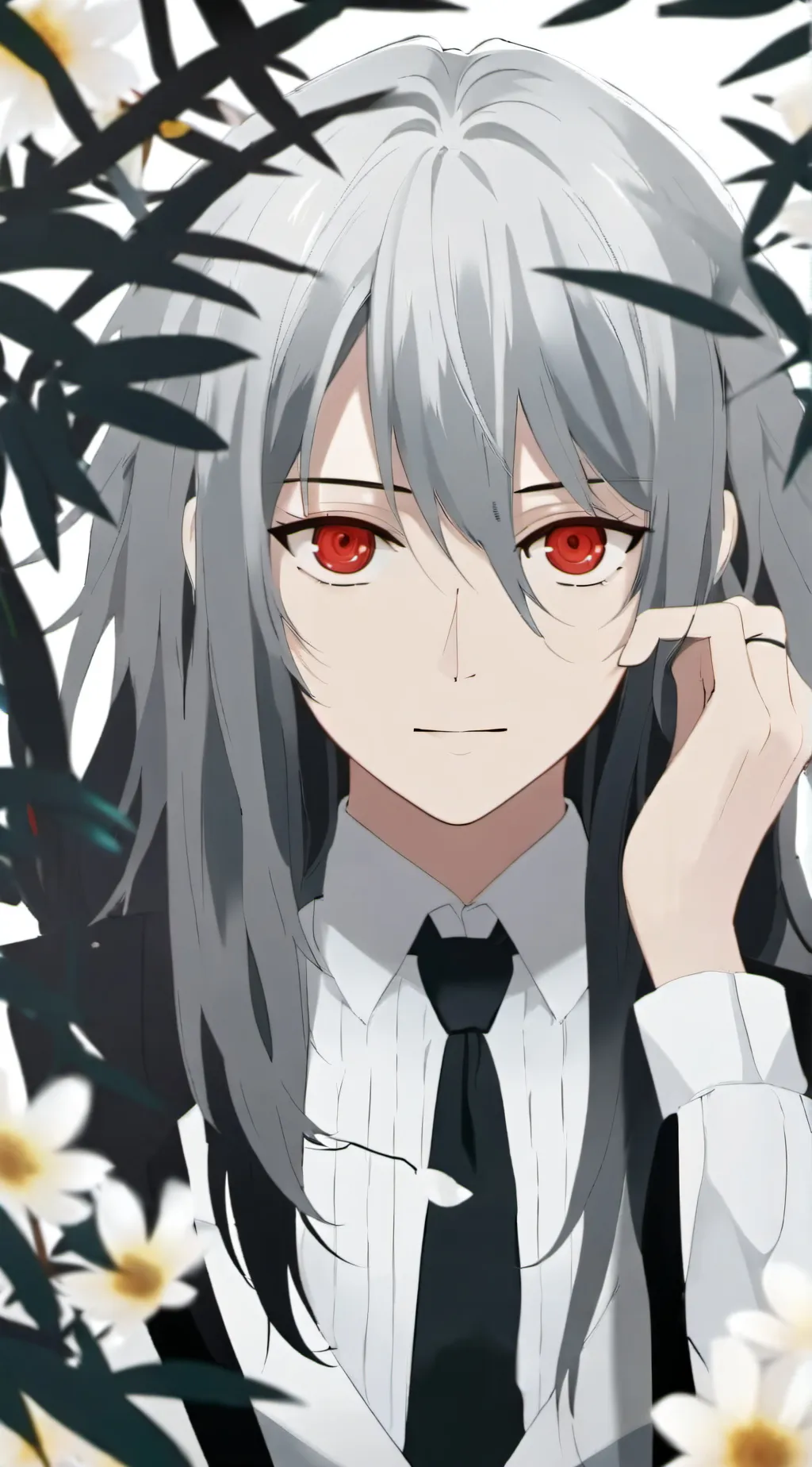 ai character: Jjk coffee shop background