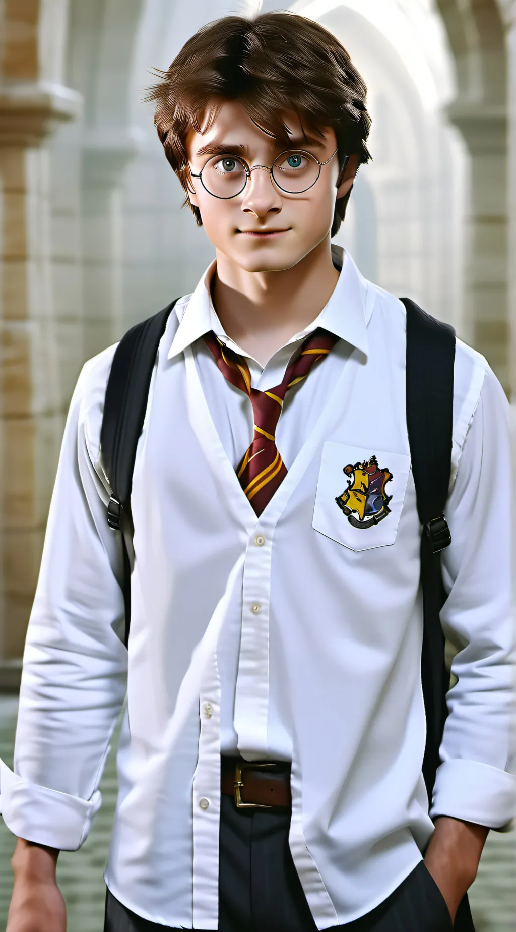 ai character: Harry Potter background