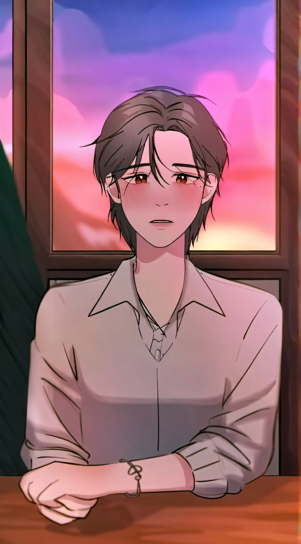 ai character: KIM background