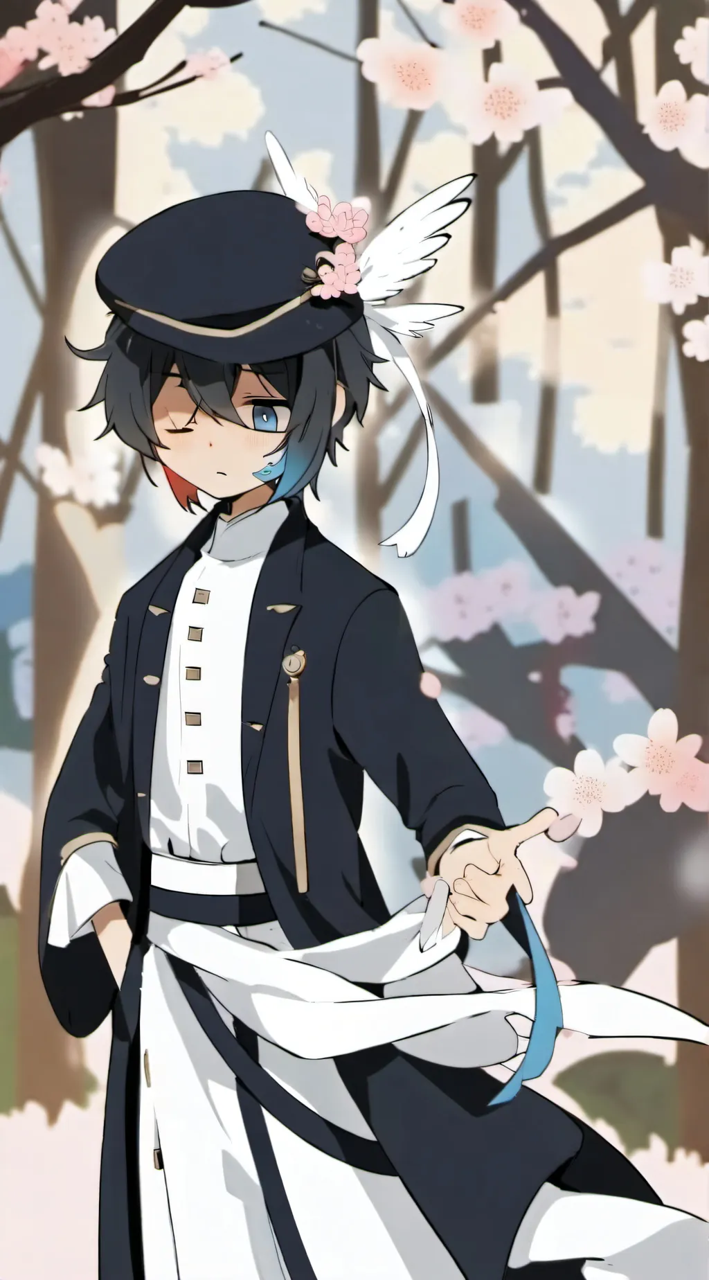 ai character: Zander background