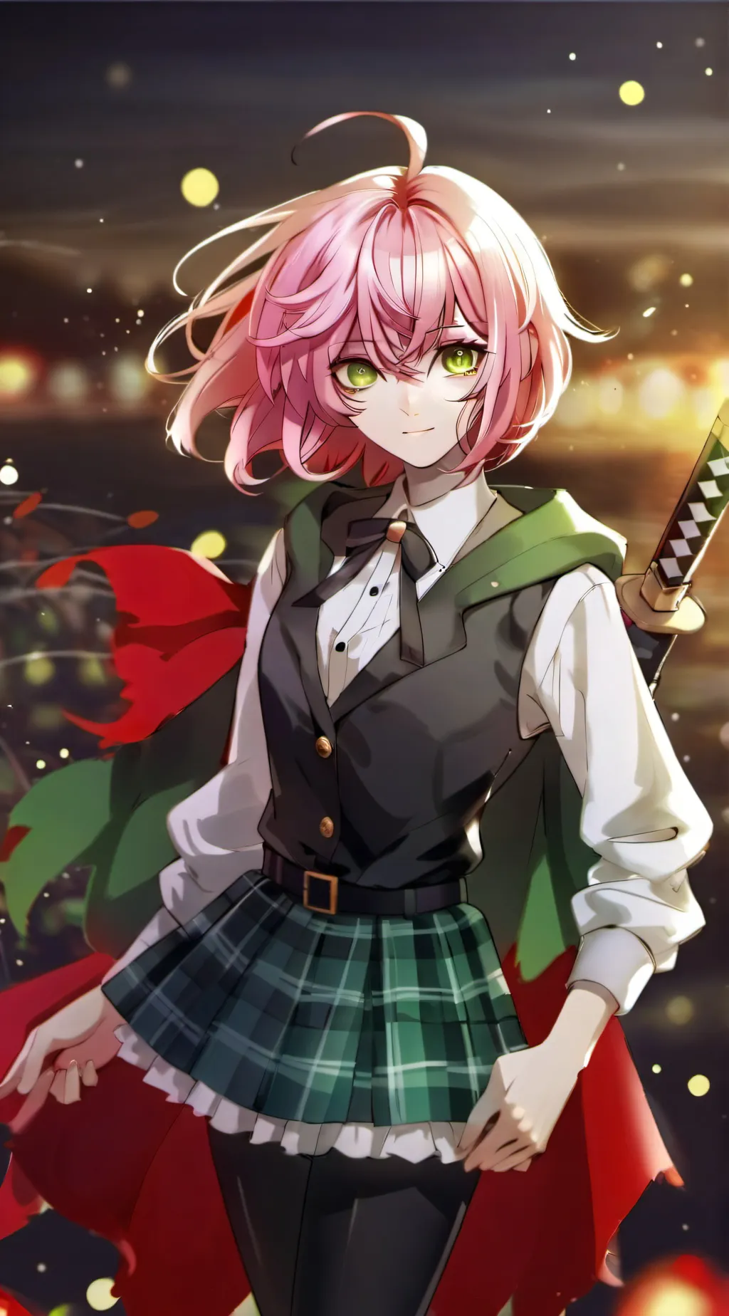ai character: demon slayer background