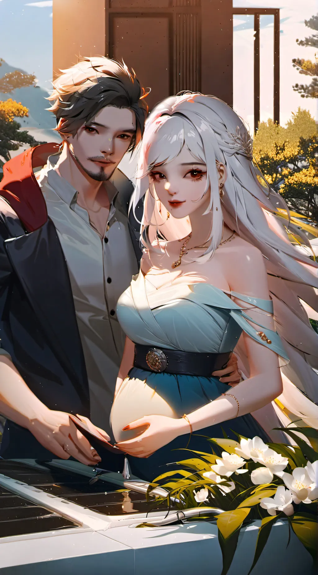ai character: Leo background