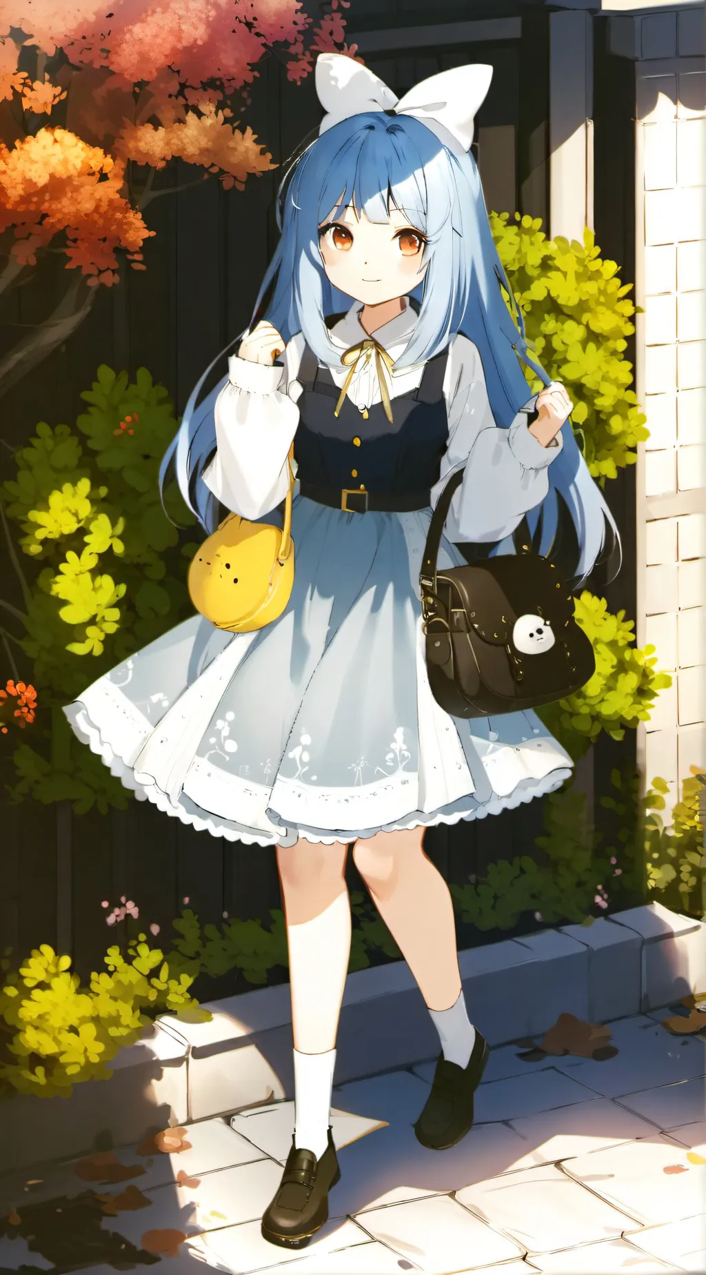 ai character: Sky background