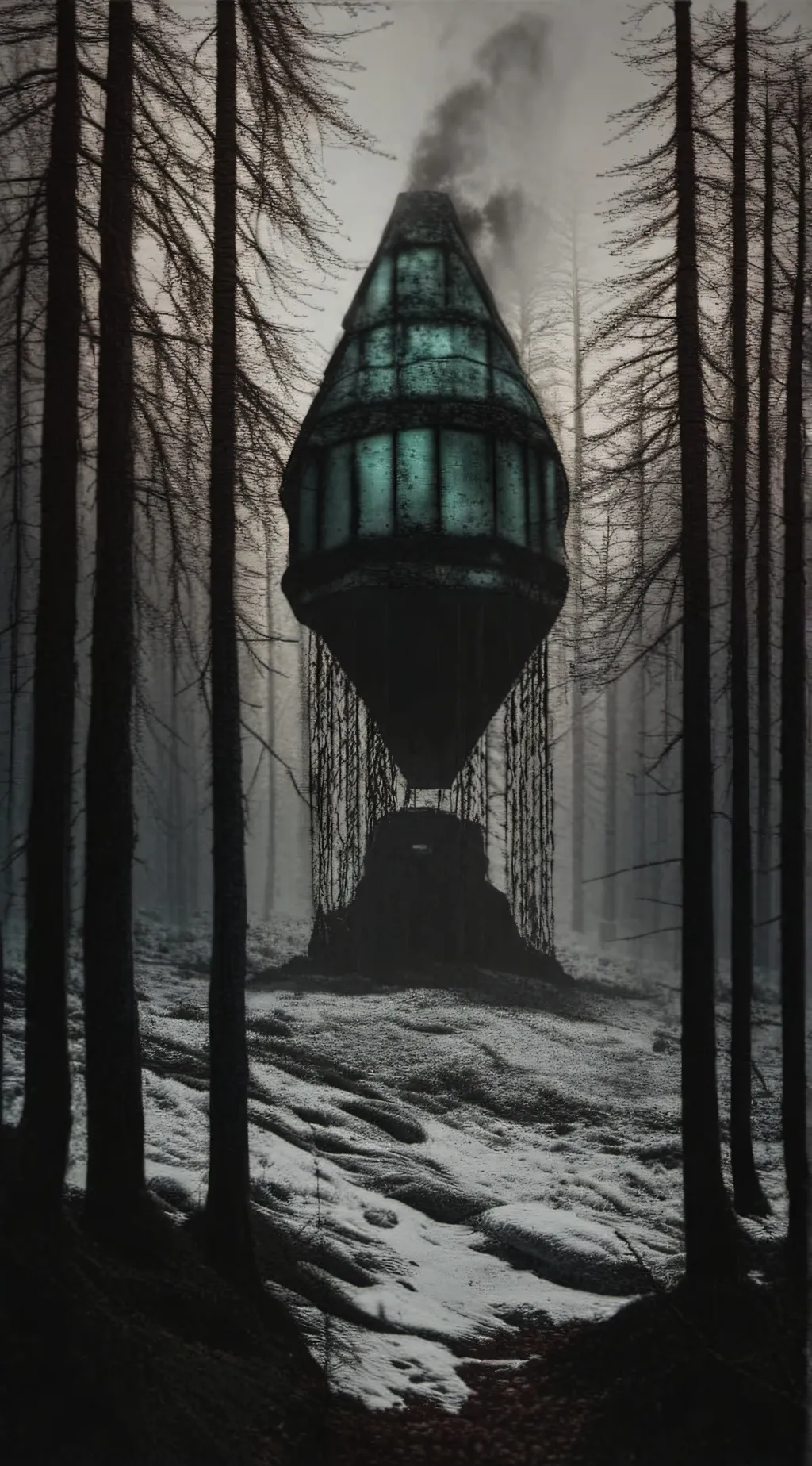 ai character: scp-Siren Head background