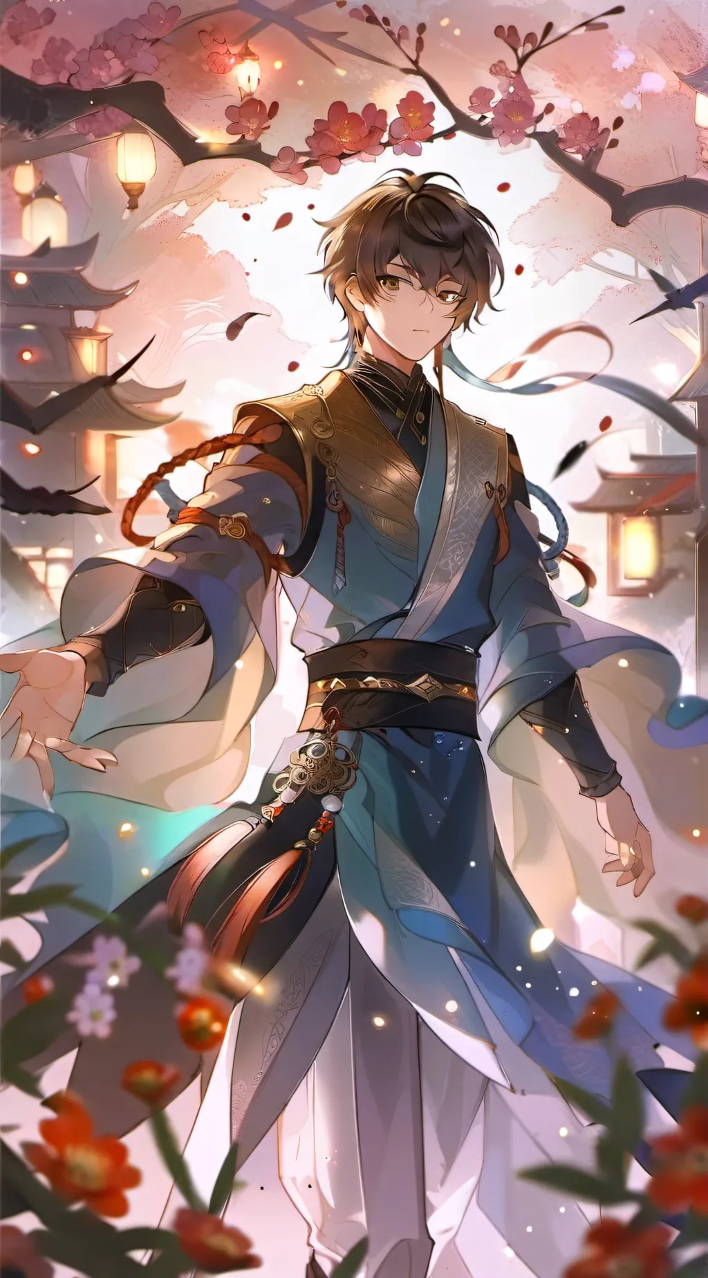 ai character: Dan Heng background