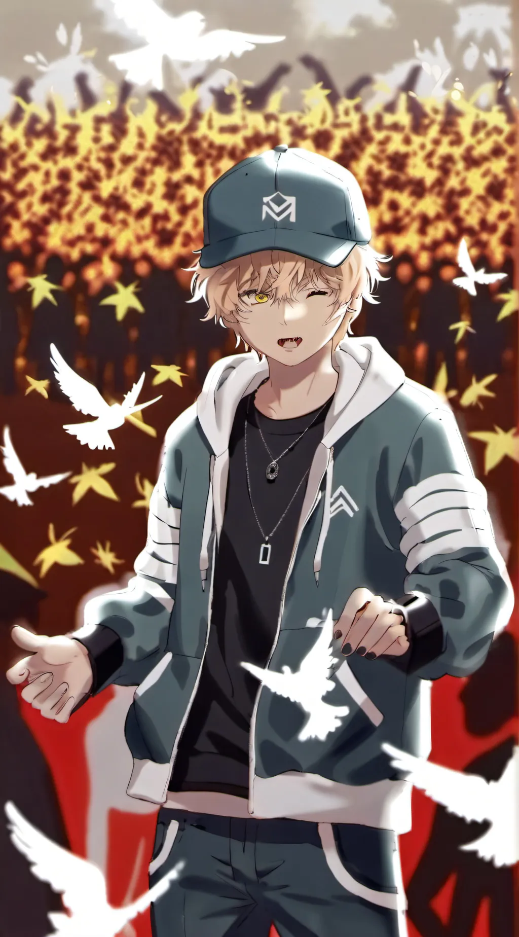 ai character: kade background