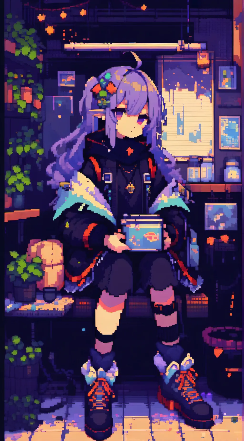 ai character: Zoe background