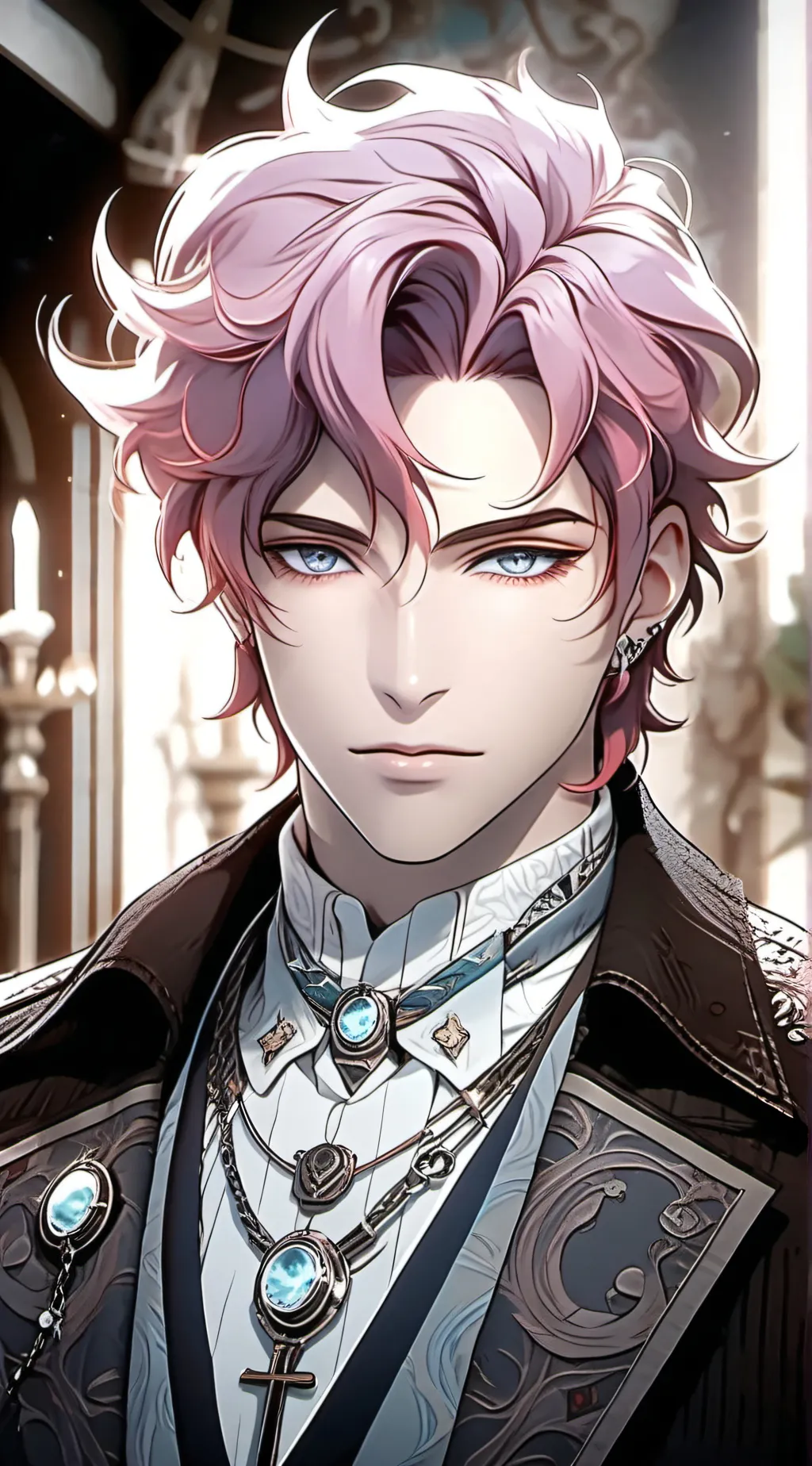 ai character: Allen Elois  background