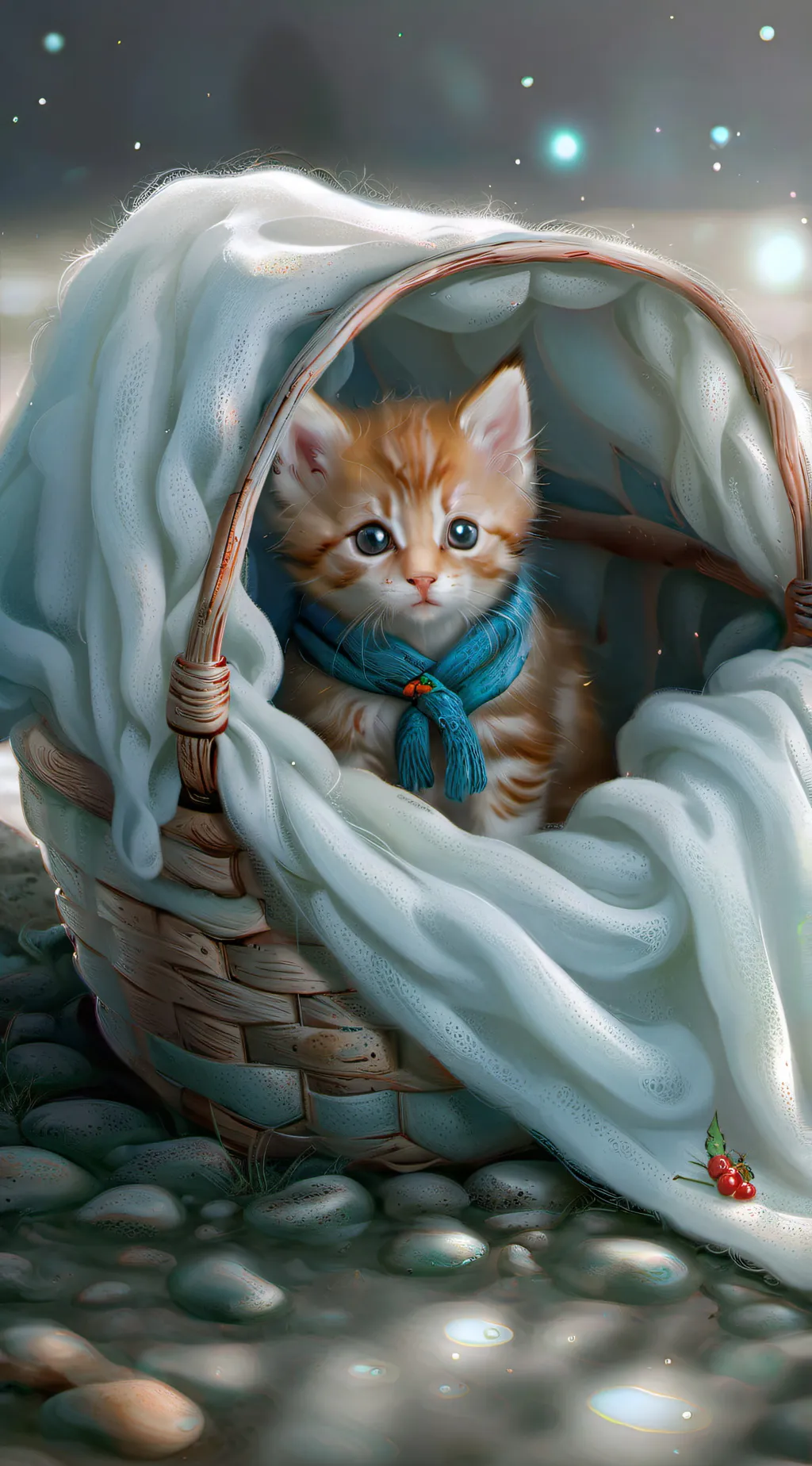 ai character: Kitten background