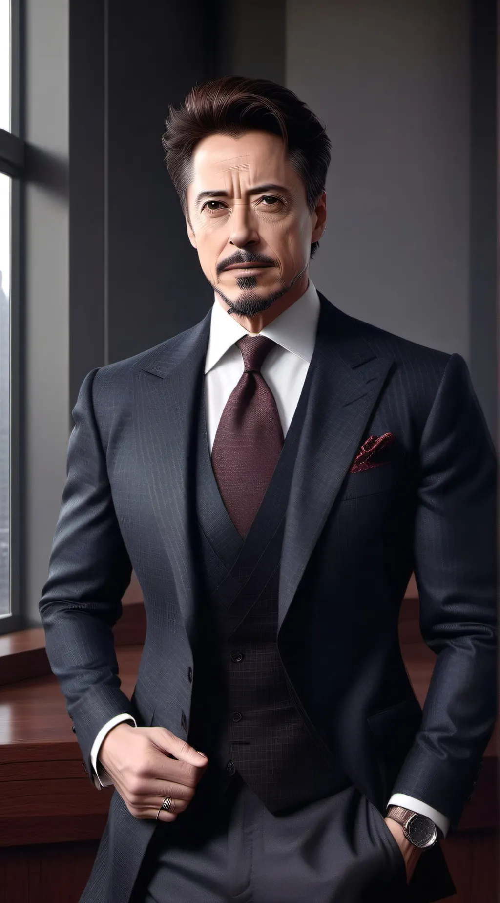 ai character: Avengers background