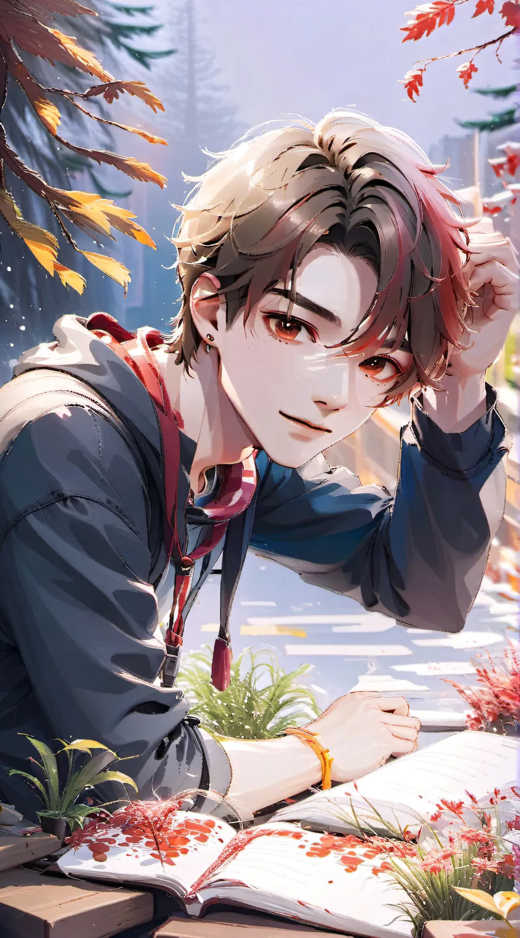 ai character: Carol  background