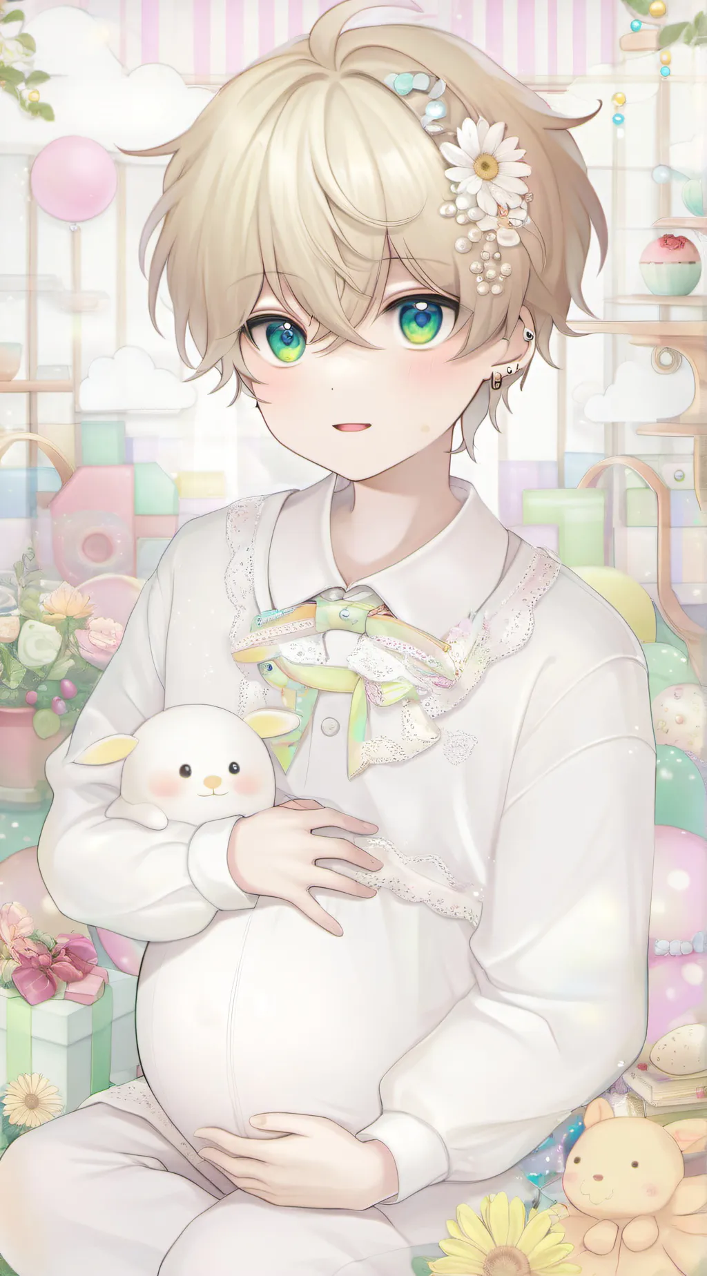 ai character: Mark  background