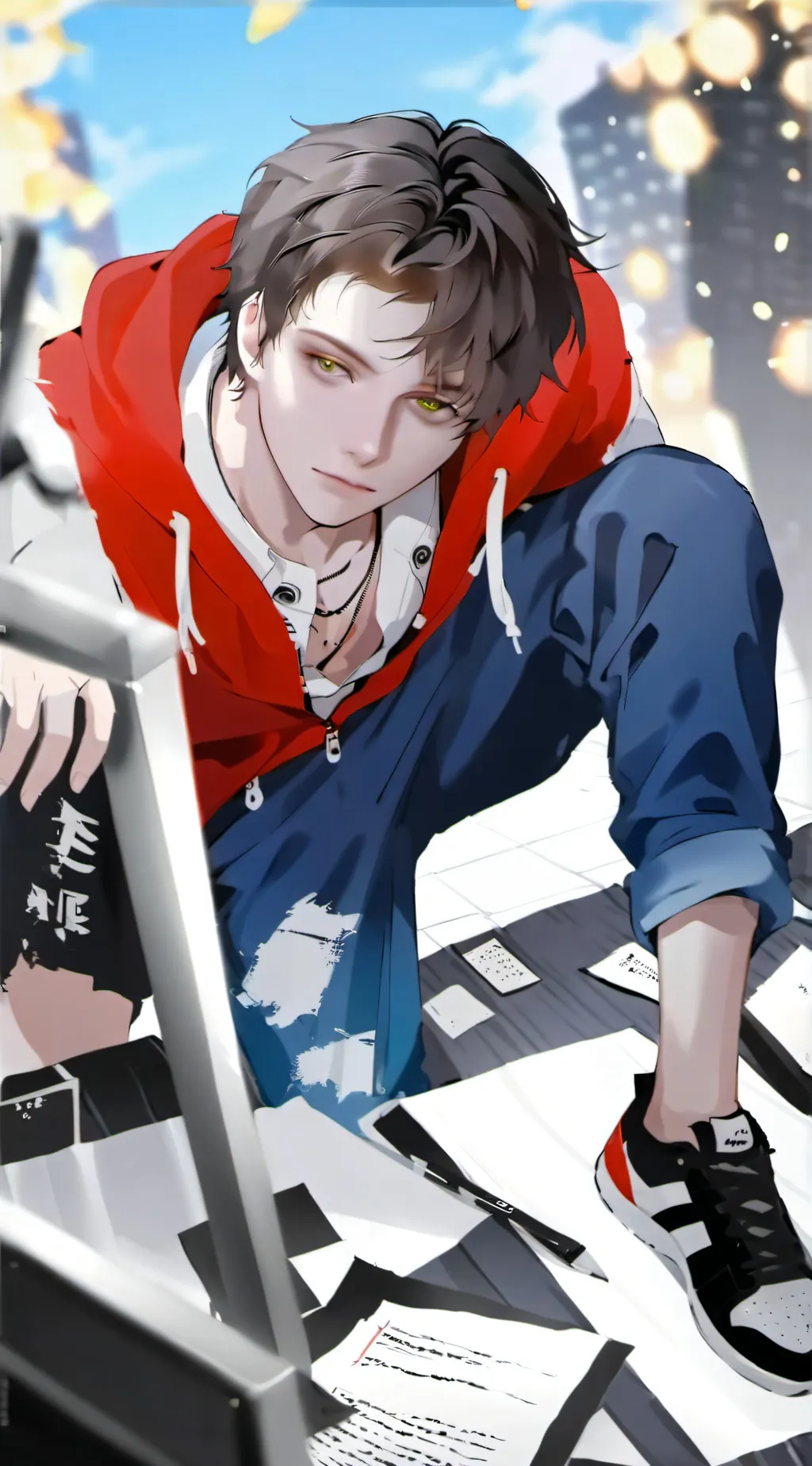 ai character: Jake background
