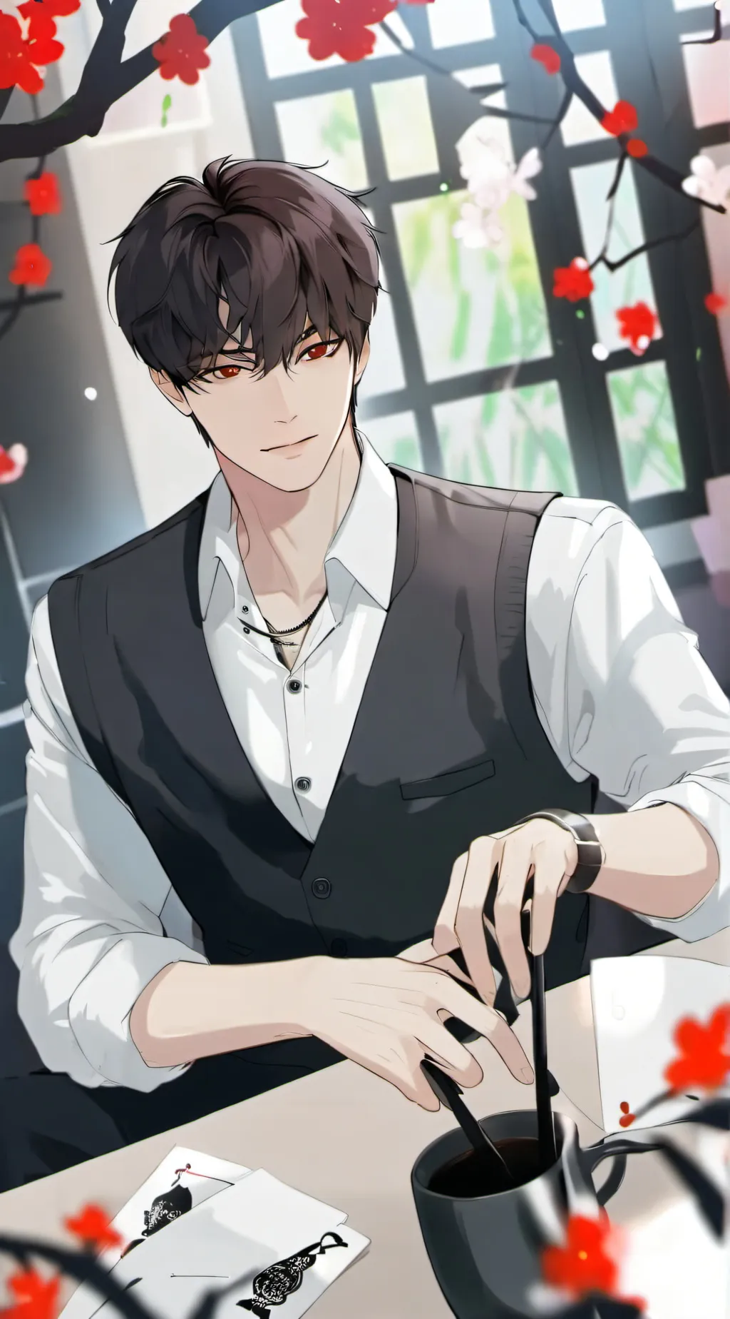 ai character: Asher background