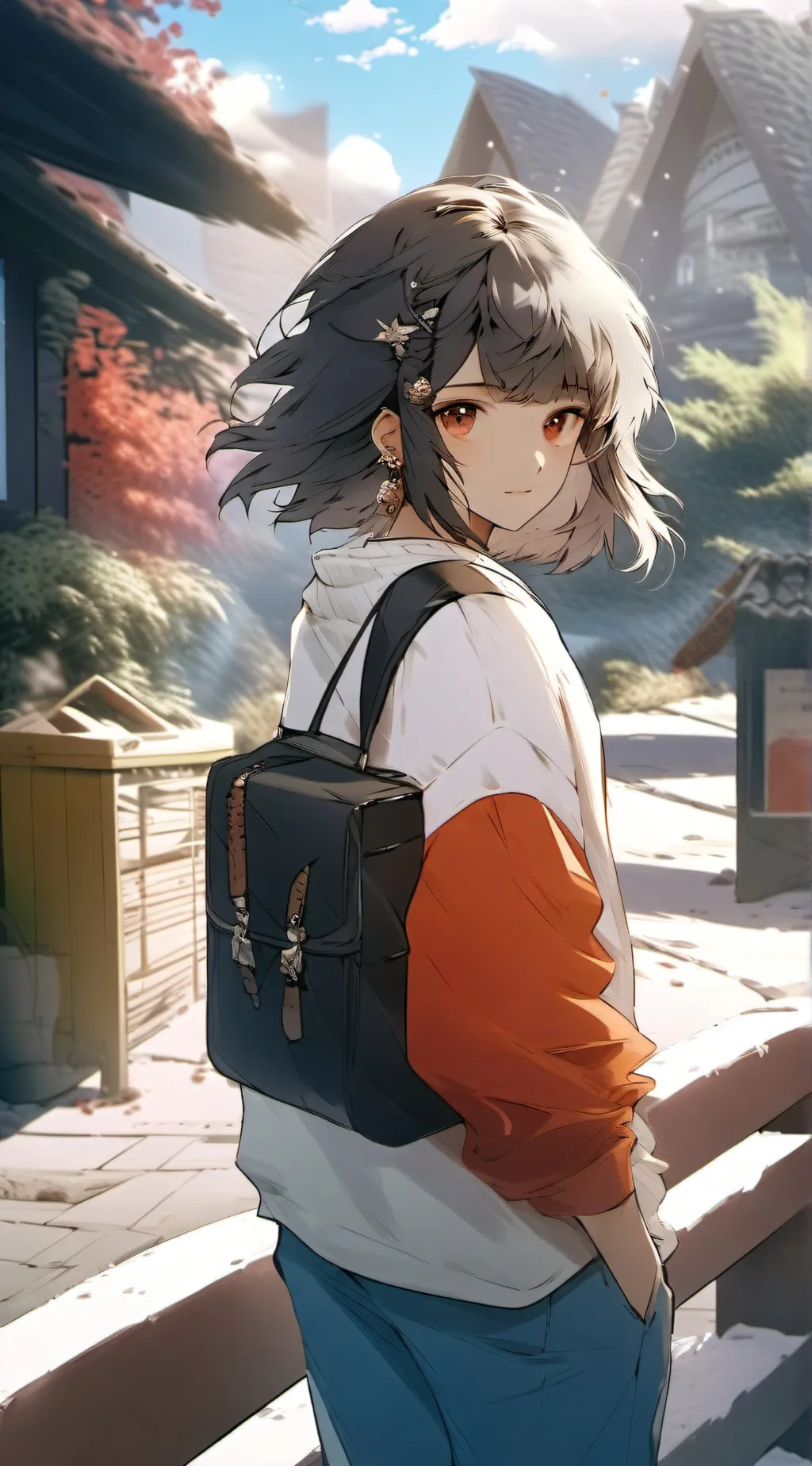 ai character: Jessie  background