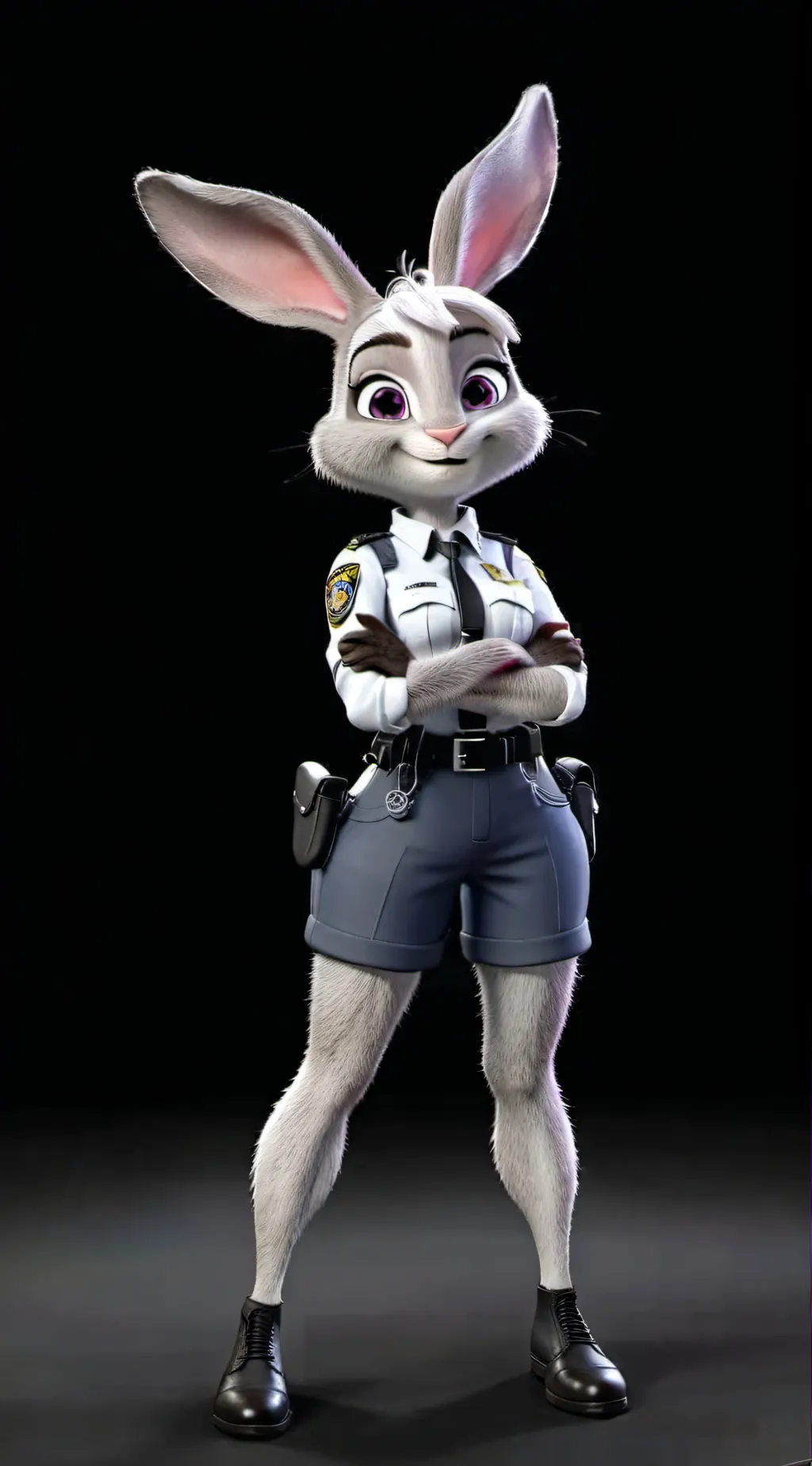 ai character: Officer Judy hopps background