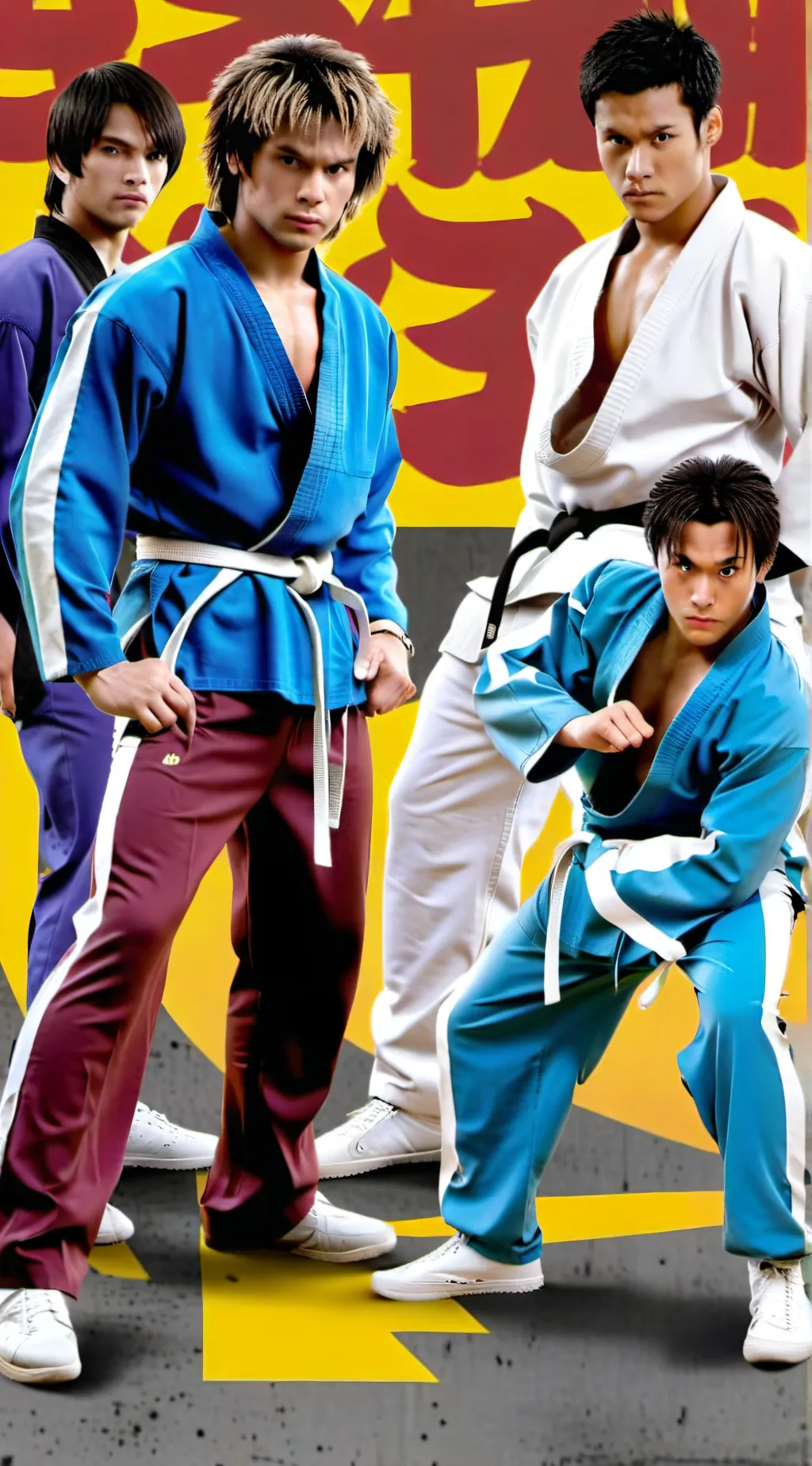 ai character: COBRA KAI S6 background