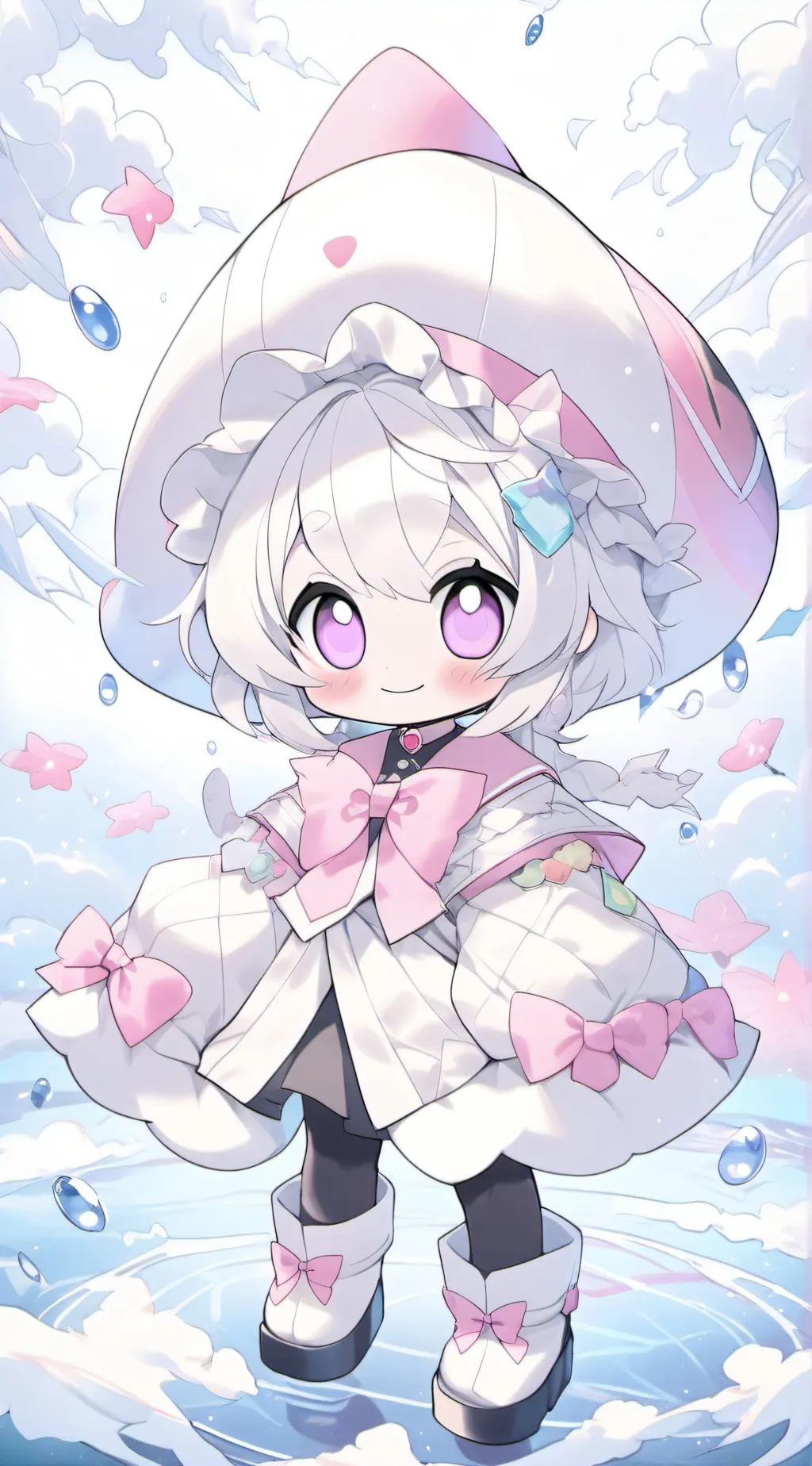 ai character: dandy world  background