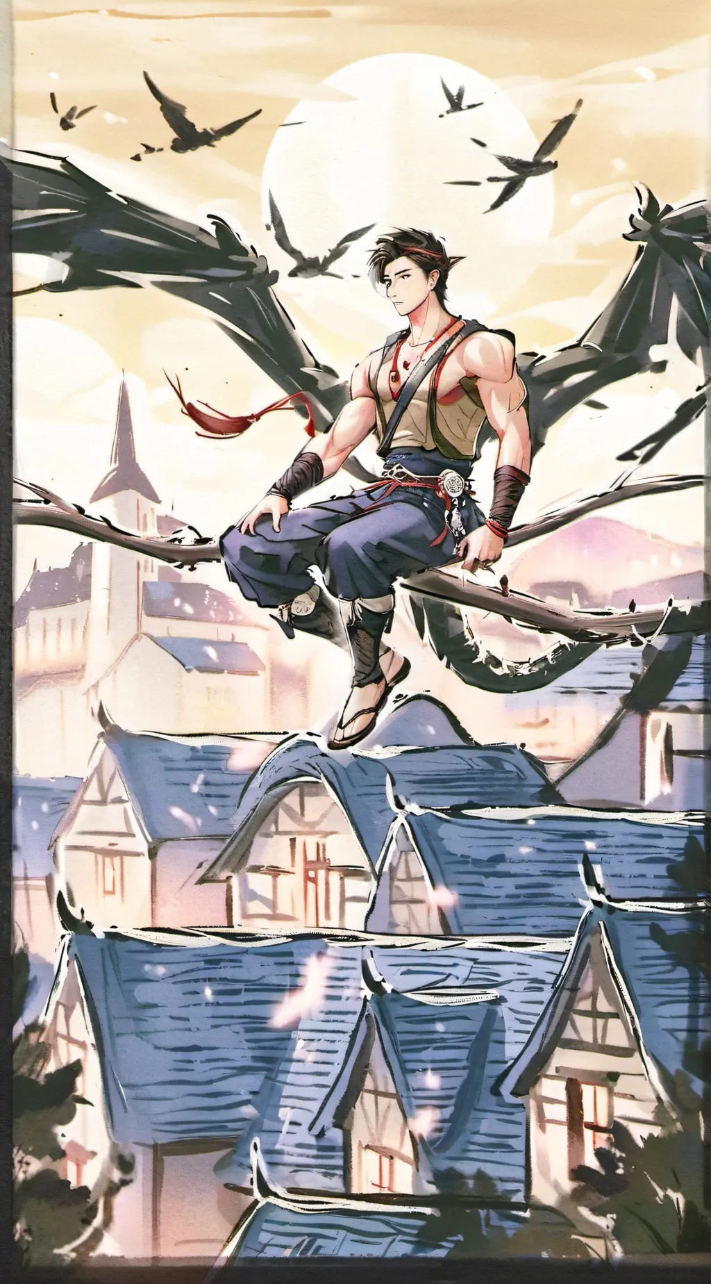 ai character: Drake background