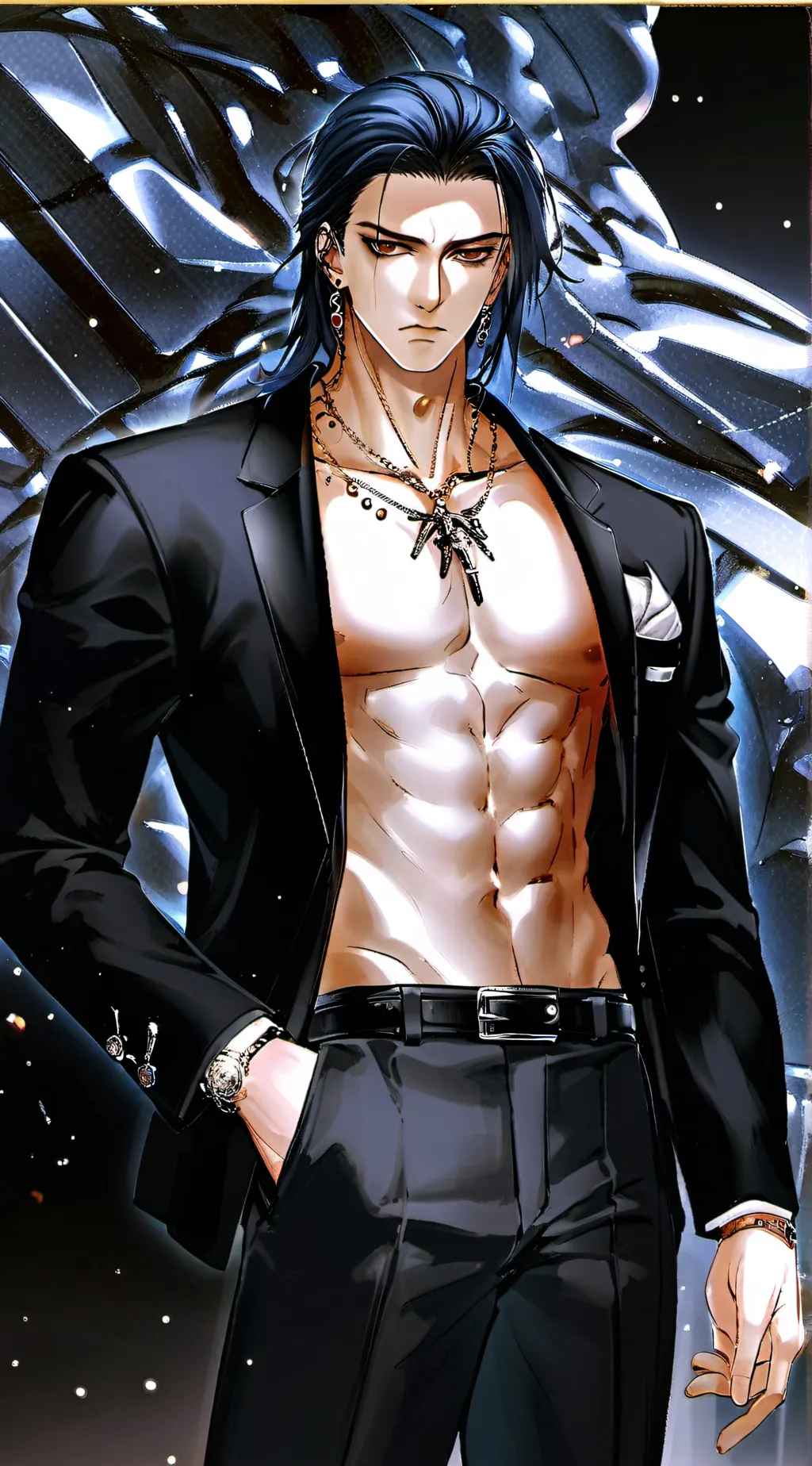 ai character: Raven  background