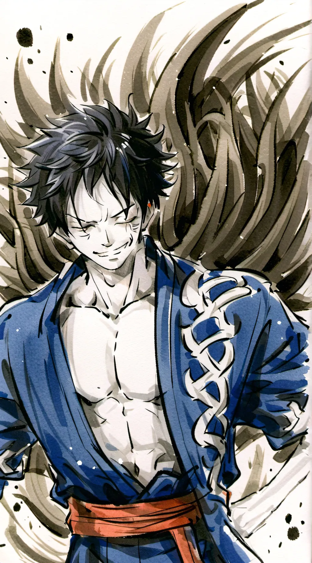 ai character: Mha background
