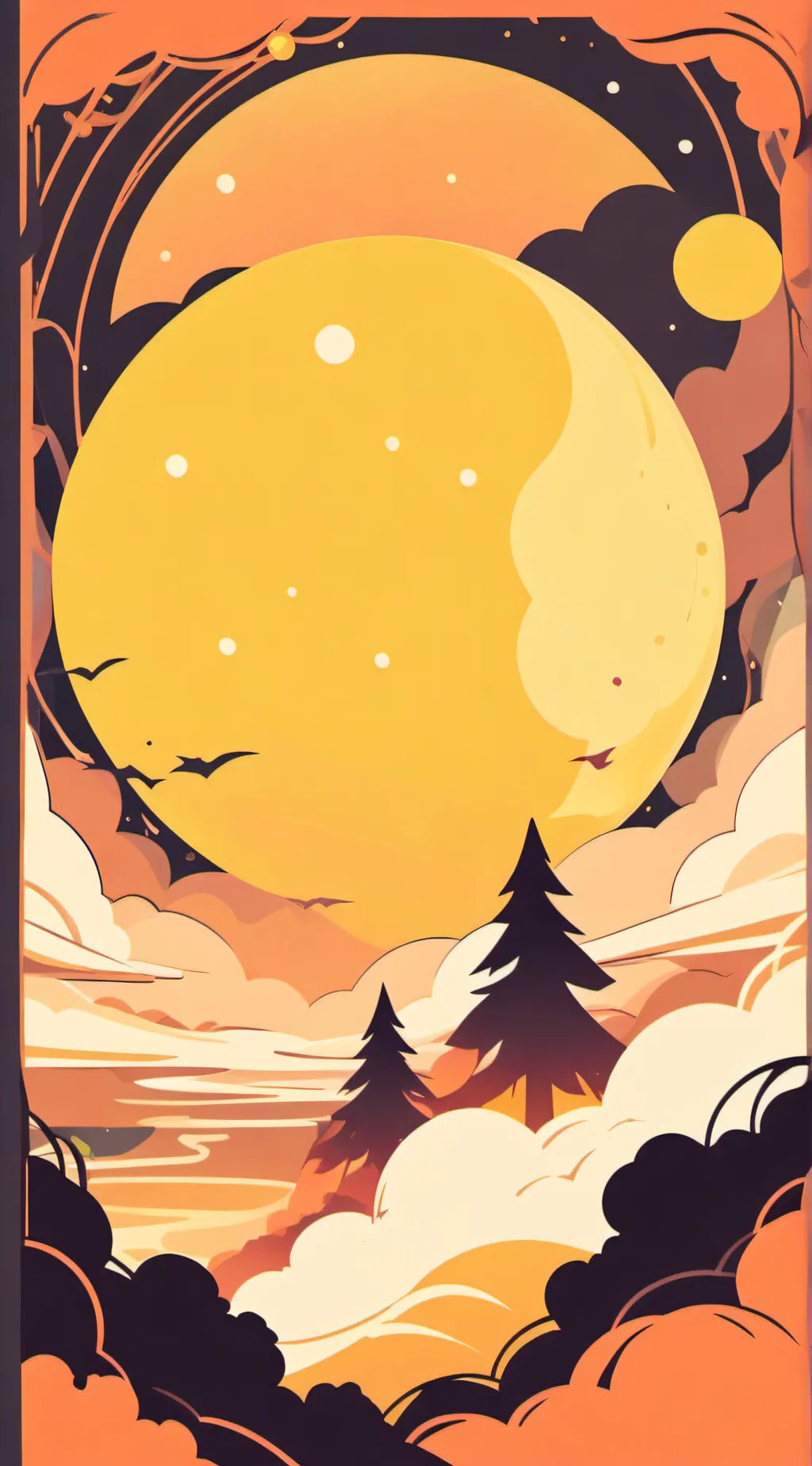 ai character: Upper moons  background